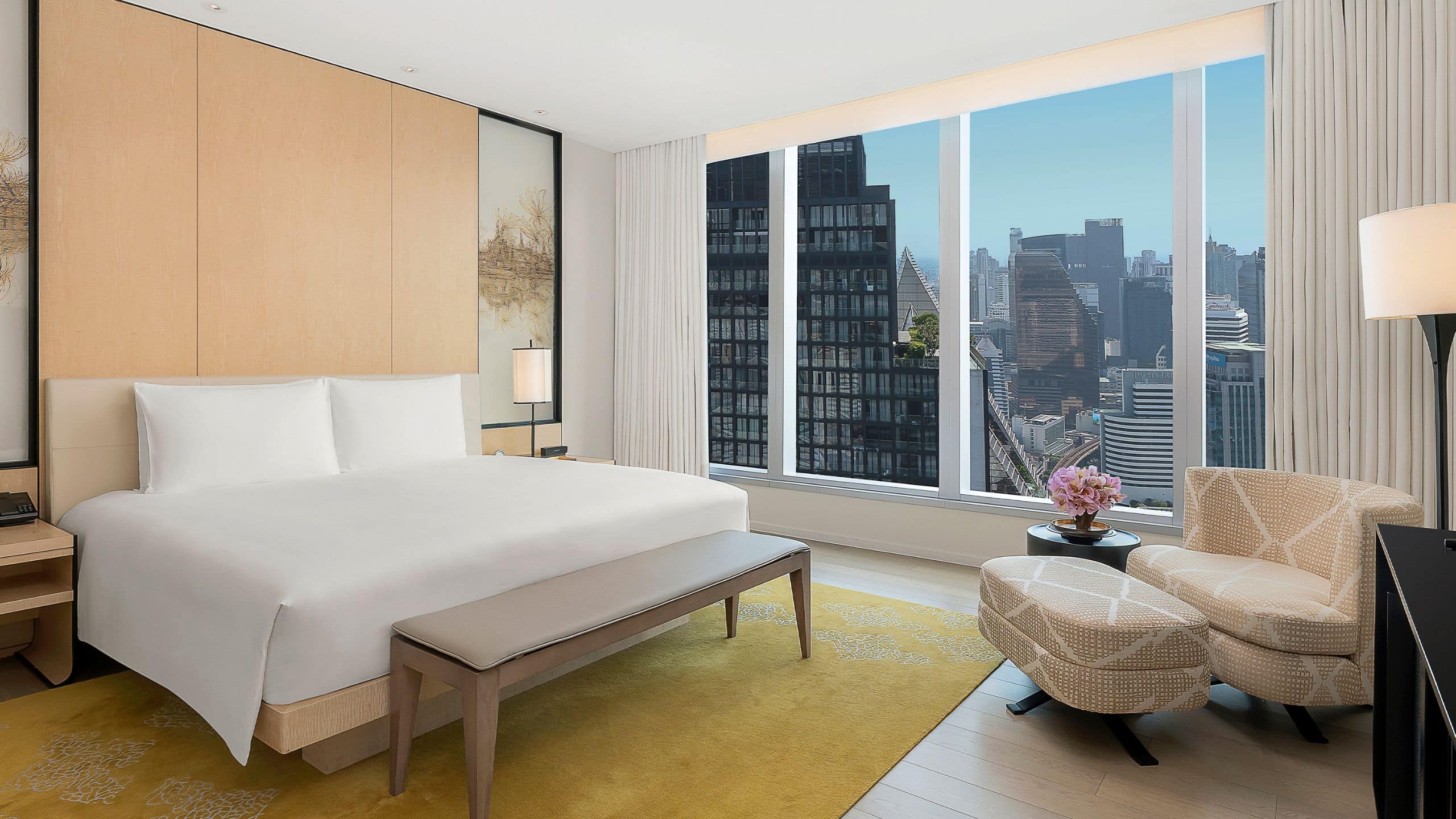 Park Hyatt Bangkok Ambassador Suite Bedroom Dutch Angle