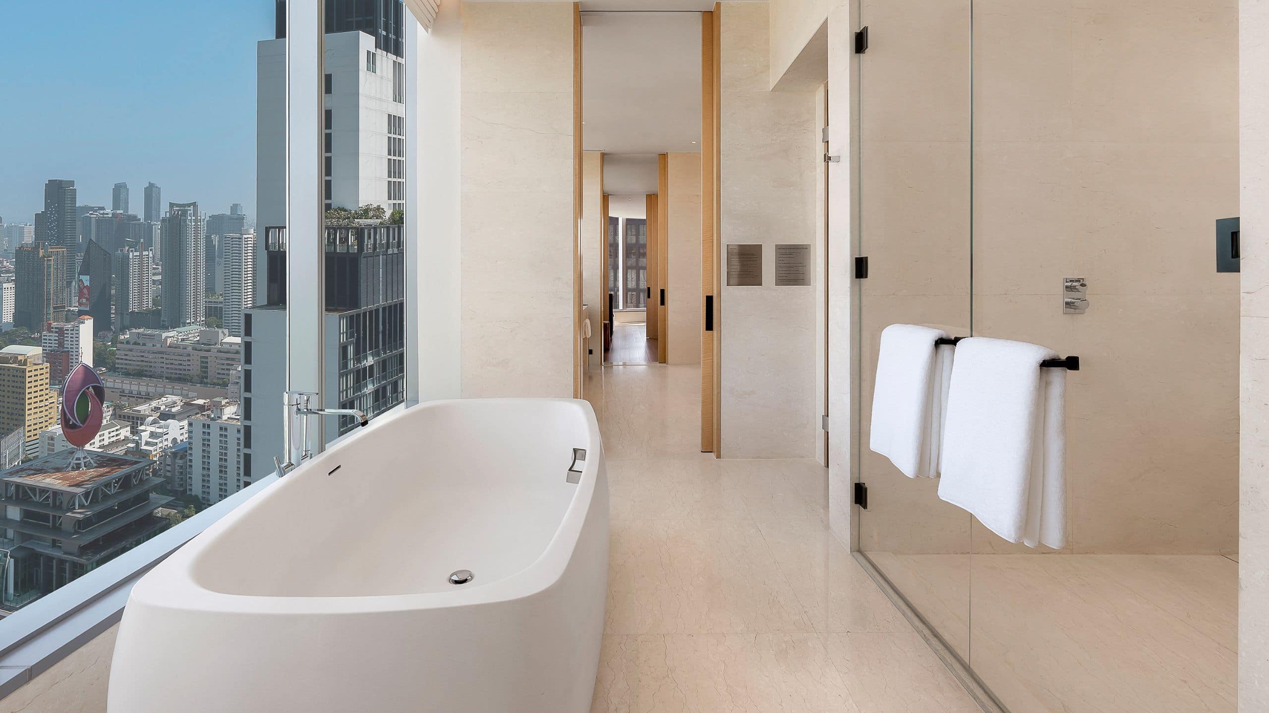 Park Hyatt Bangkok Presidential Suite Bathroom with View