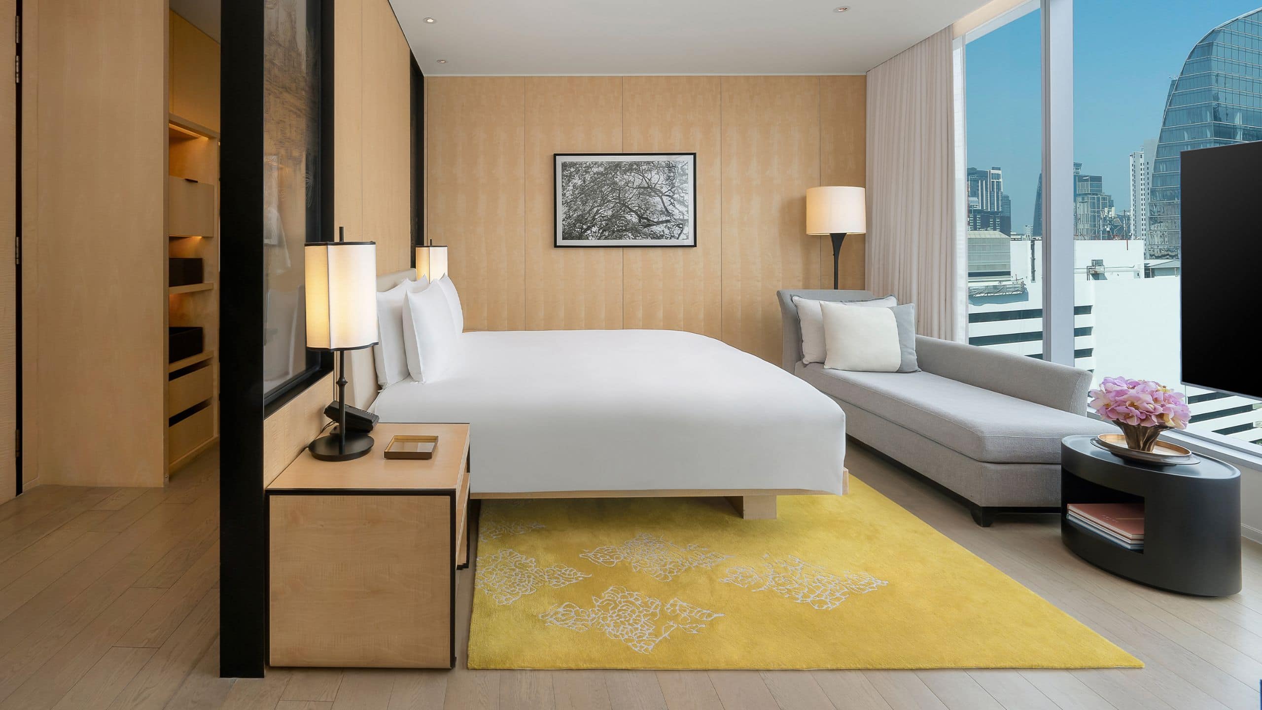 Park Hyatt Bangkok King Deluxe Bedroom And Walk In Closet