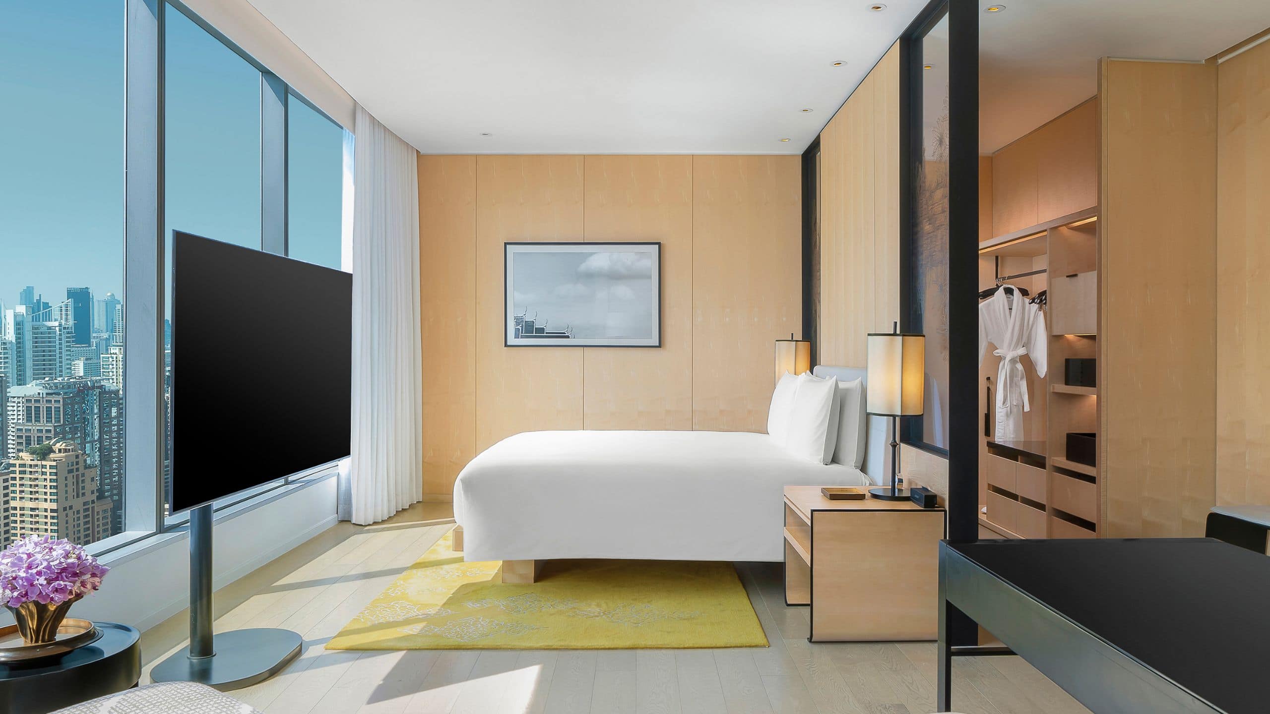 Park Hyatt Bangkok King Deluxe Bedroom With Daylight