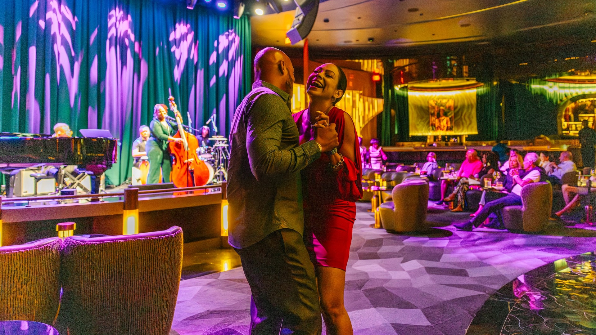 Grand Hyatt Baha Mar Jazz Club Couple Dancing