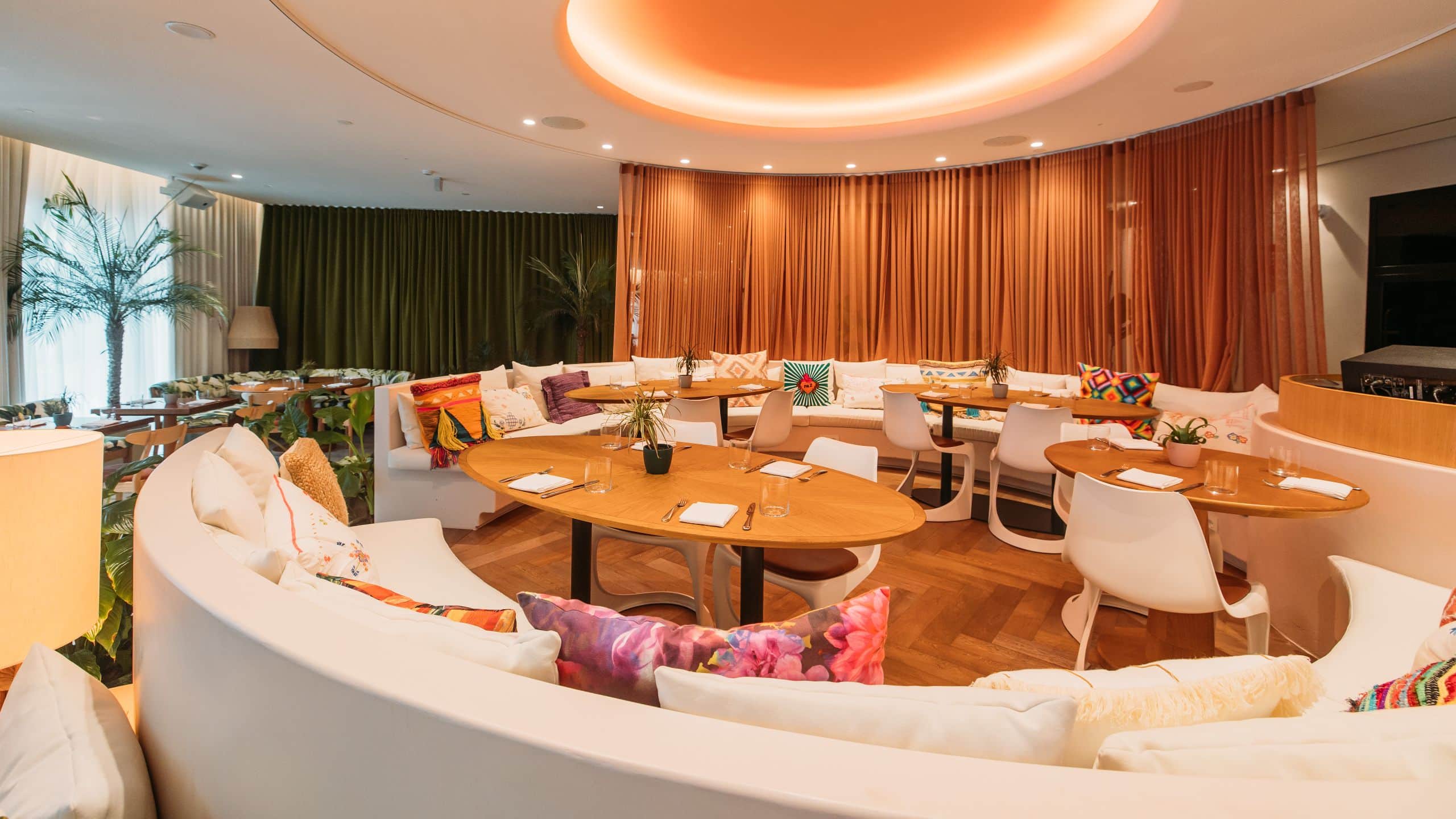 The Standard, Ibiza Jara Restaurant Seating Overview