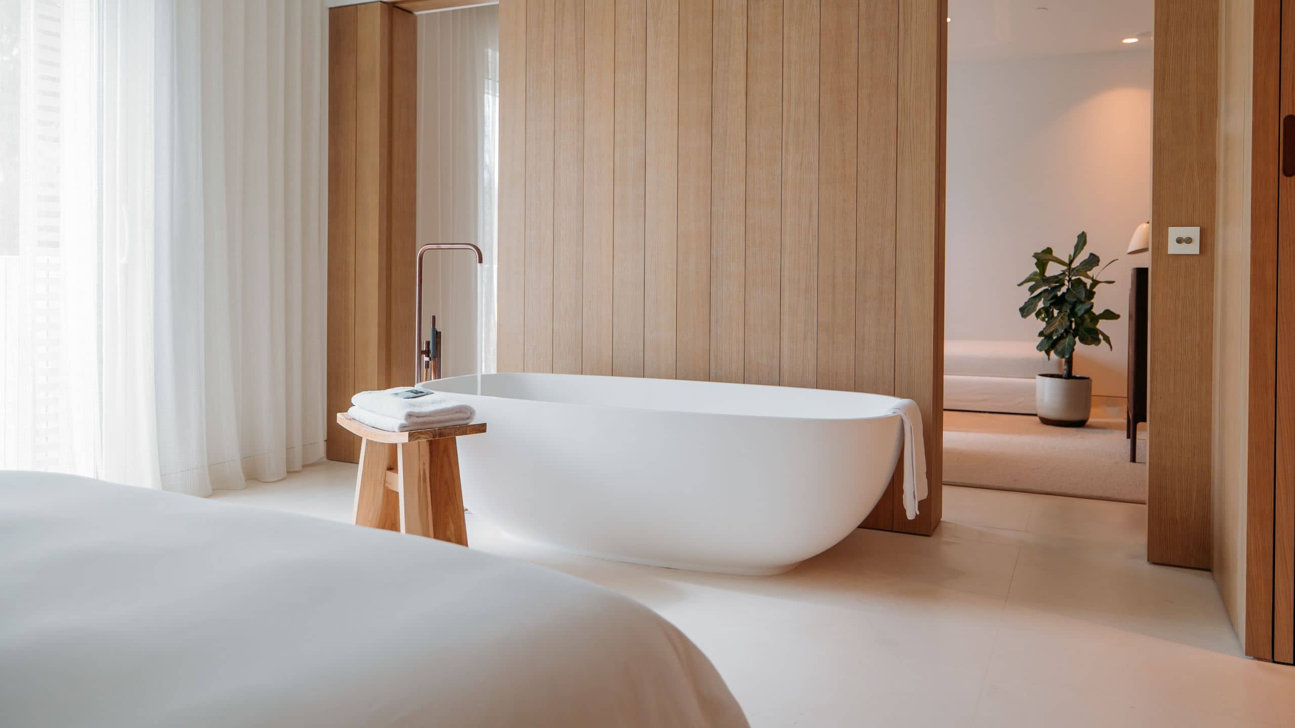 The Standard, Ibiza Guestroom Bathtub