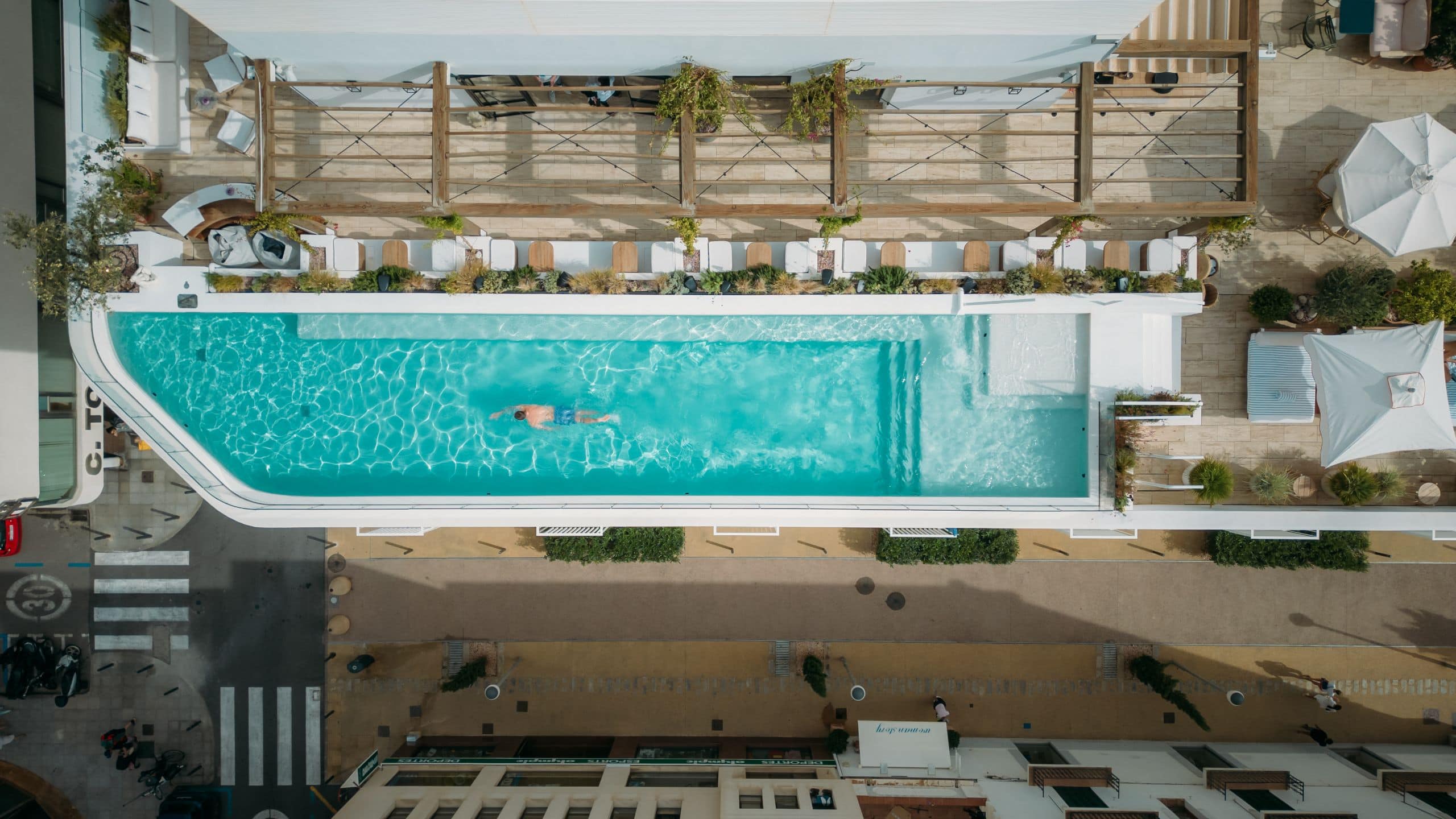 The Standard, Ibiza Overhead Pool View