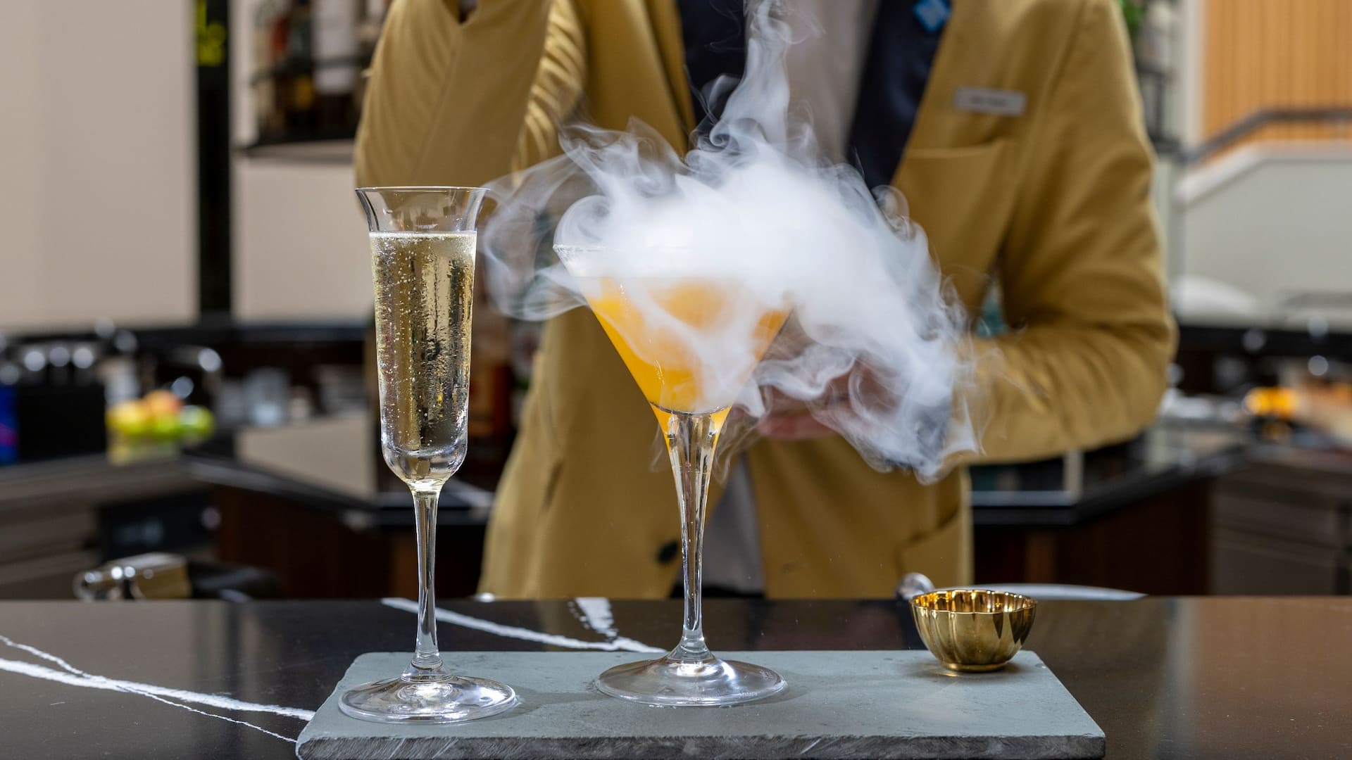 1 de 2 Grand Hyatt La Manga Club Golf & Spa The Last Green Martini Smoke