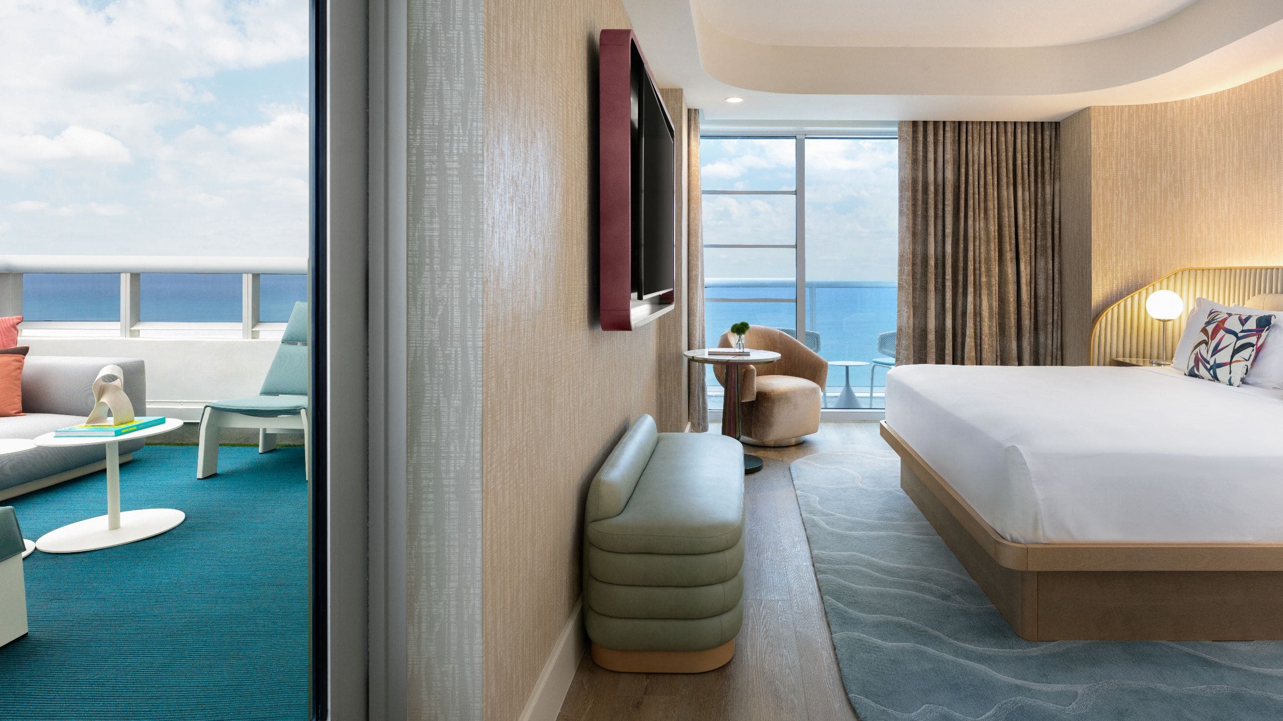 Andaz Miami Beach Penthouse King Bed Terrace