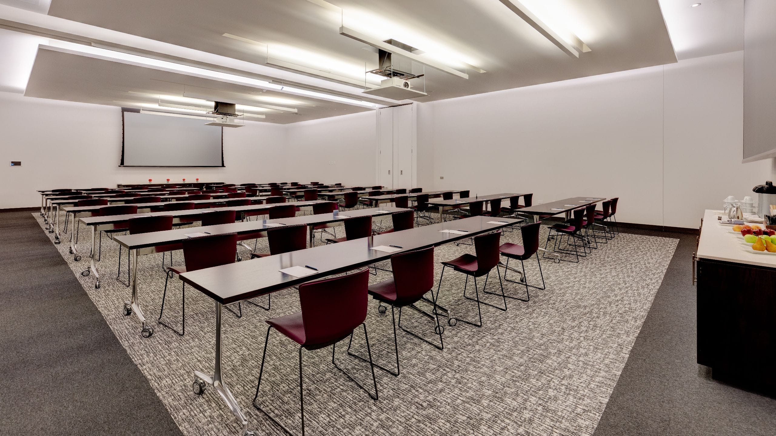 Hotel X Toronto Humber Park Meeting Room Standard Set-Up