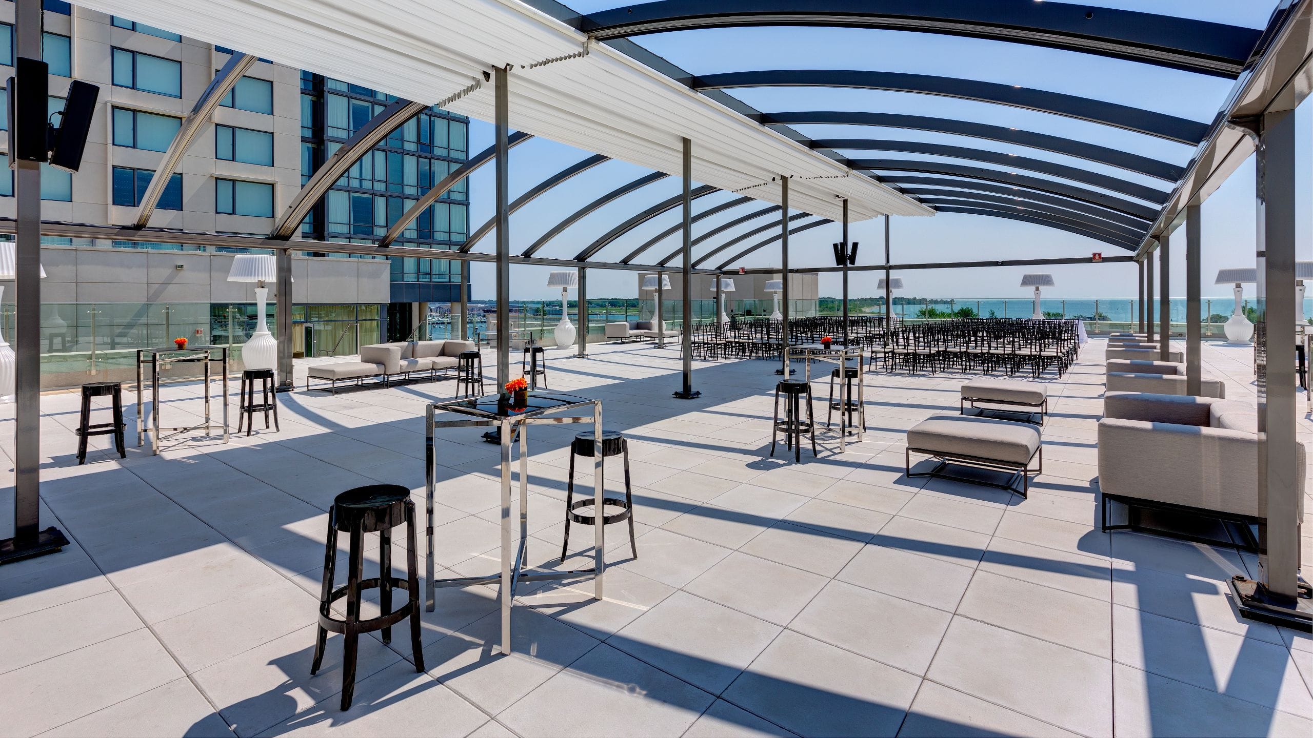 3 of 4 Hotel X Toronto High Park Terrace Retractable Roof