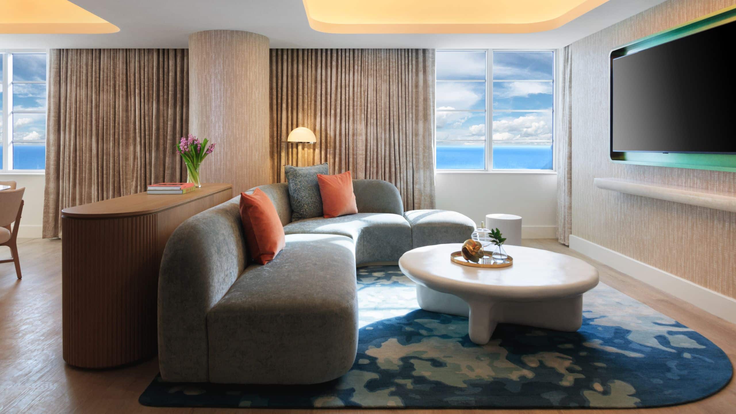 Andaz Miami Beach Andaz Suite Living Room Lounge Seating