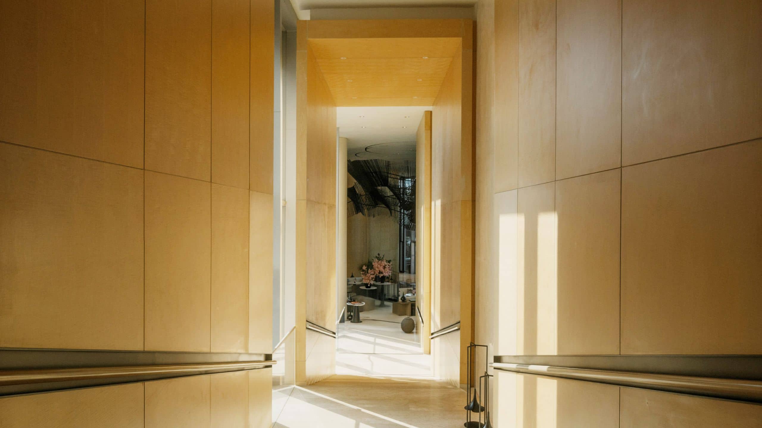 Park Hyatt Bangkok Staircase From Lobby To Living Room