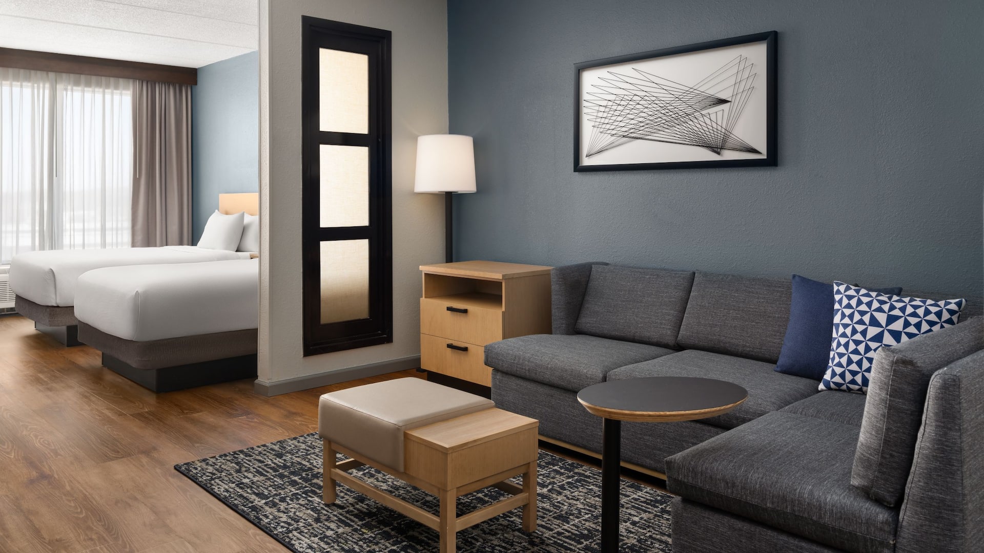 Hyatt Place Atlanta Airport-North Double Bed Guestroom With Sofa