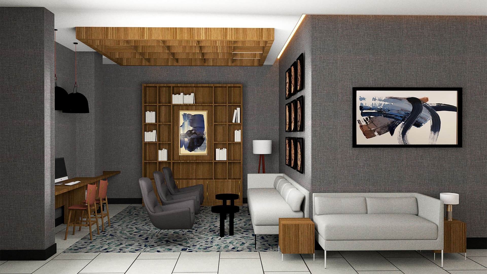 Hyatt Place Piedras Negras Business Center Rendering