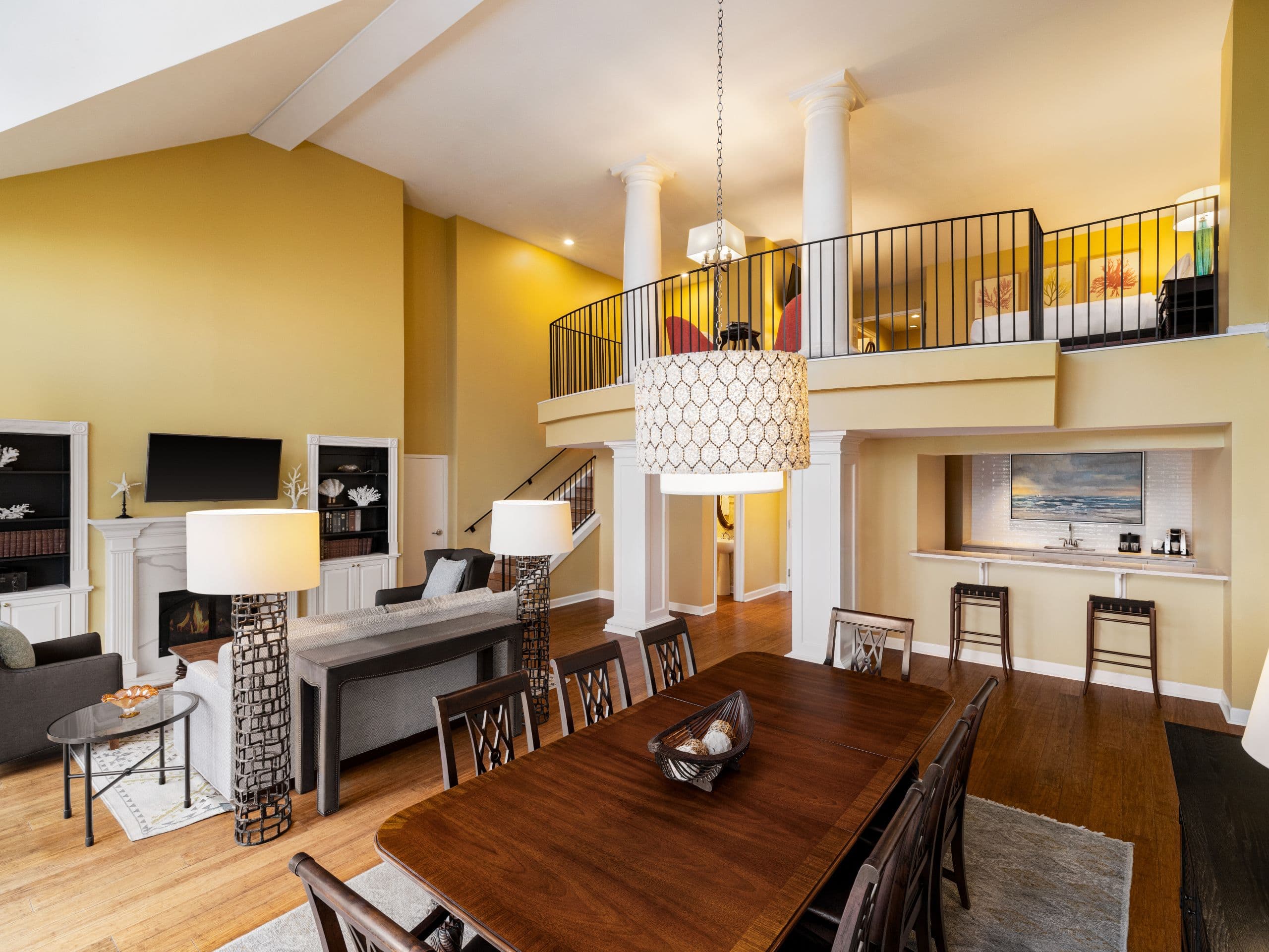 Wild Dunes Resort - Residences at Sweetgrass Boardwalk Inn Presidential Suite Dining Area