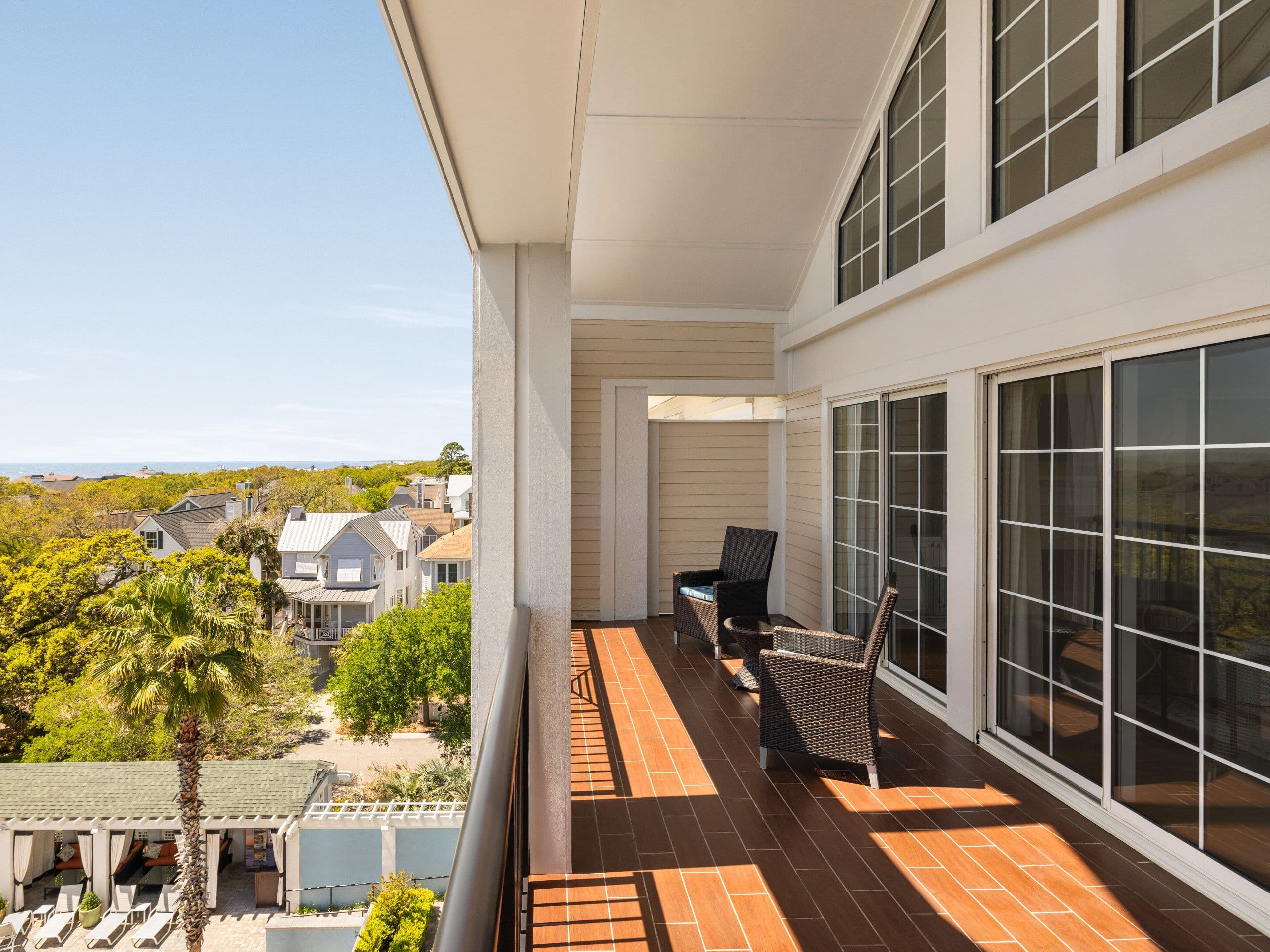 Wild Dunes Resort - Residences at Sweetgrass Boardwalk Inn Presidential Suite Balcony
