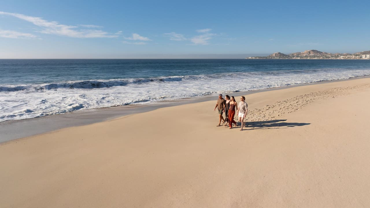Beach Family Stroll
