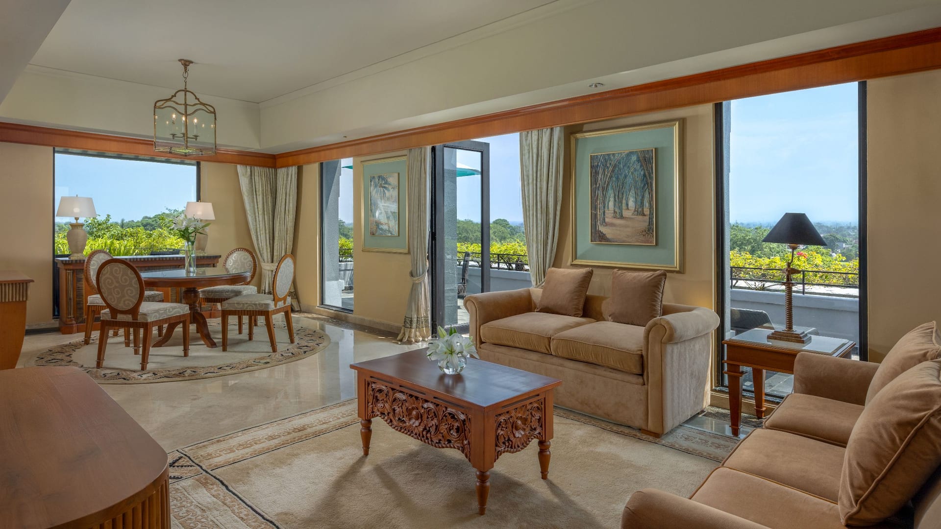 Hyatt Regency Yogyakarta Presidential Suite Living Room