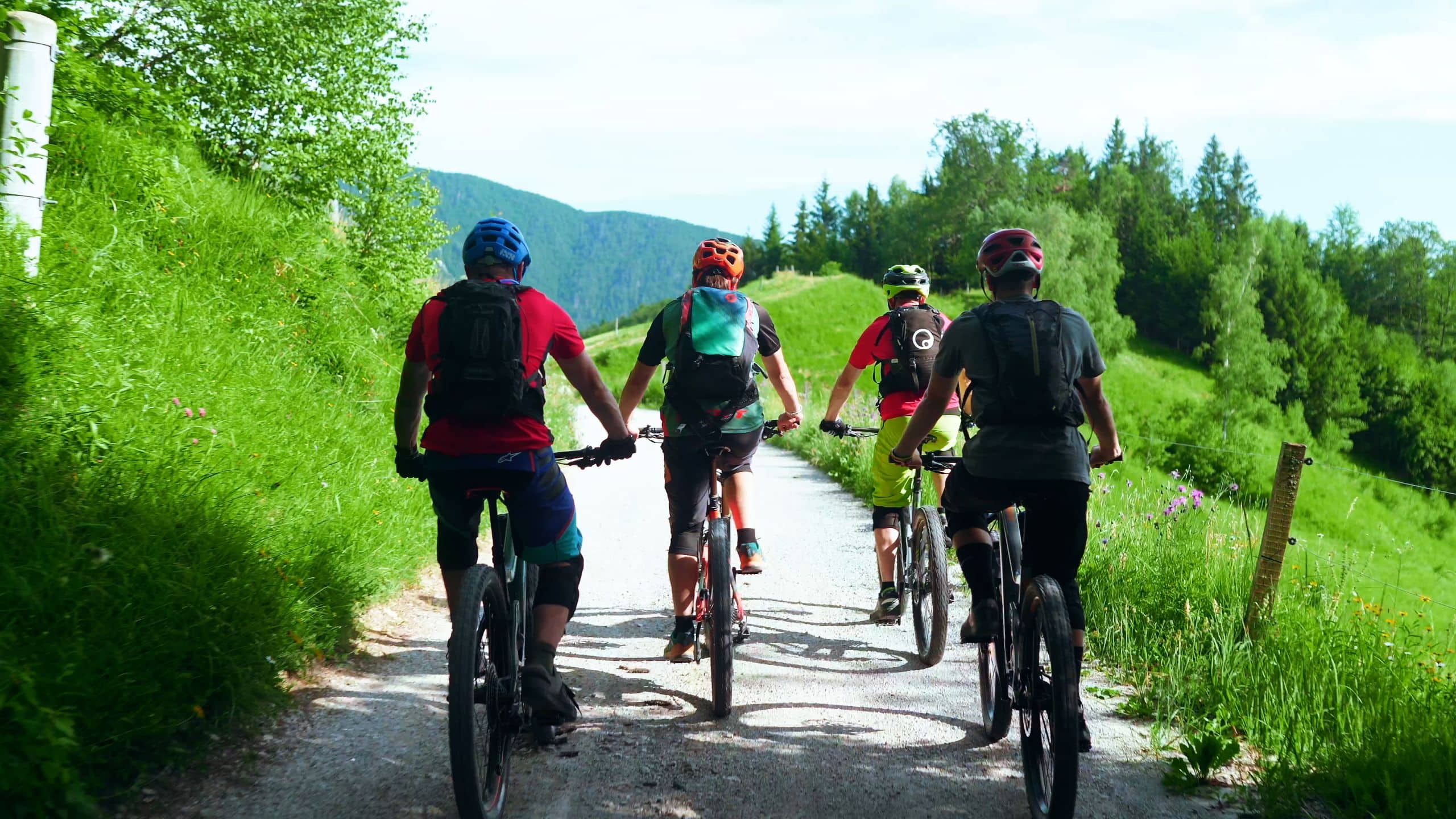 Me and All Hotel Flims Biking