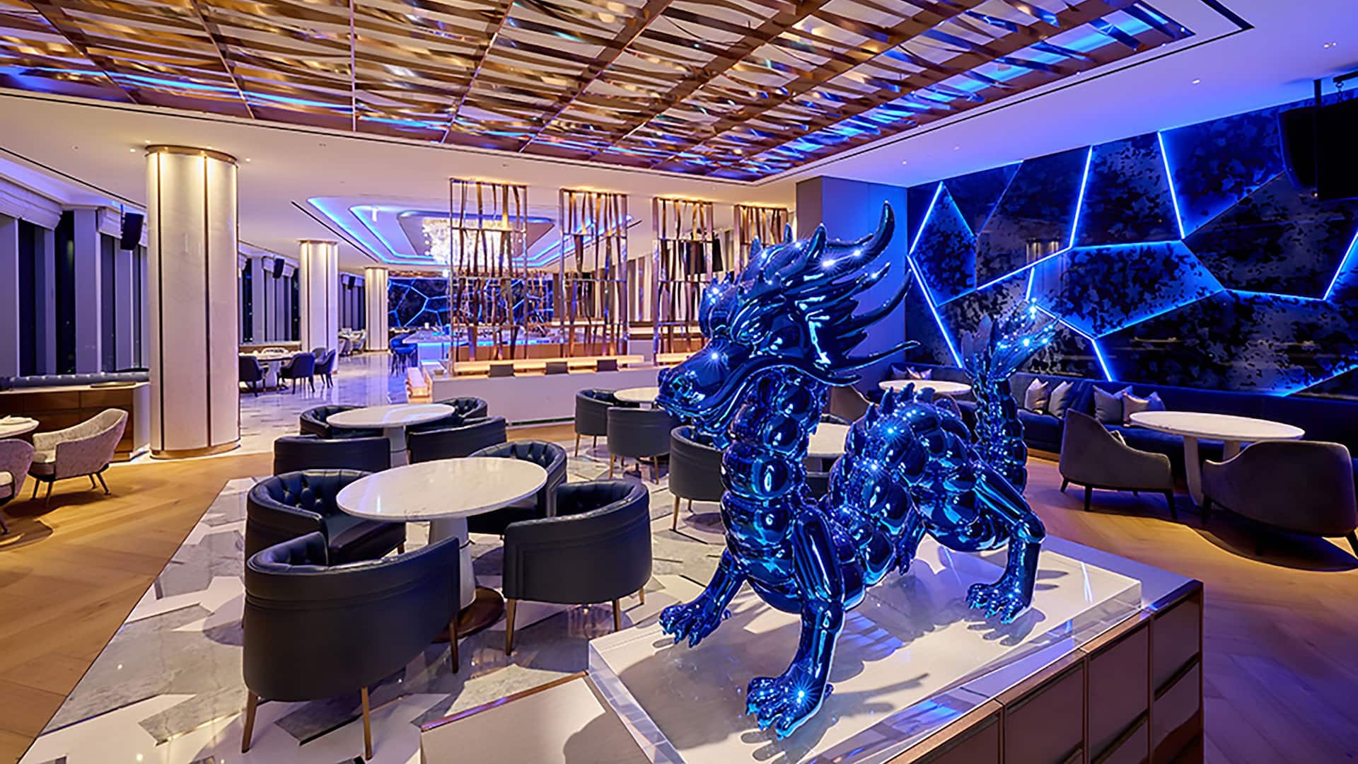 第 1，共 1 Grand Hyatt Jeju Blue Dragon Statue