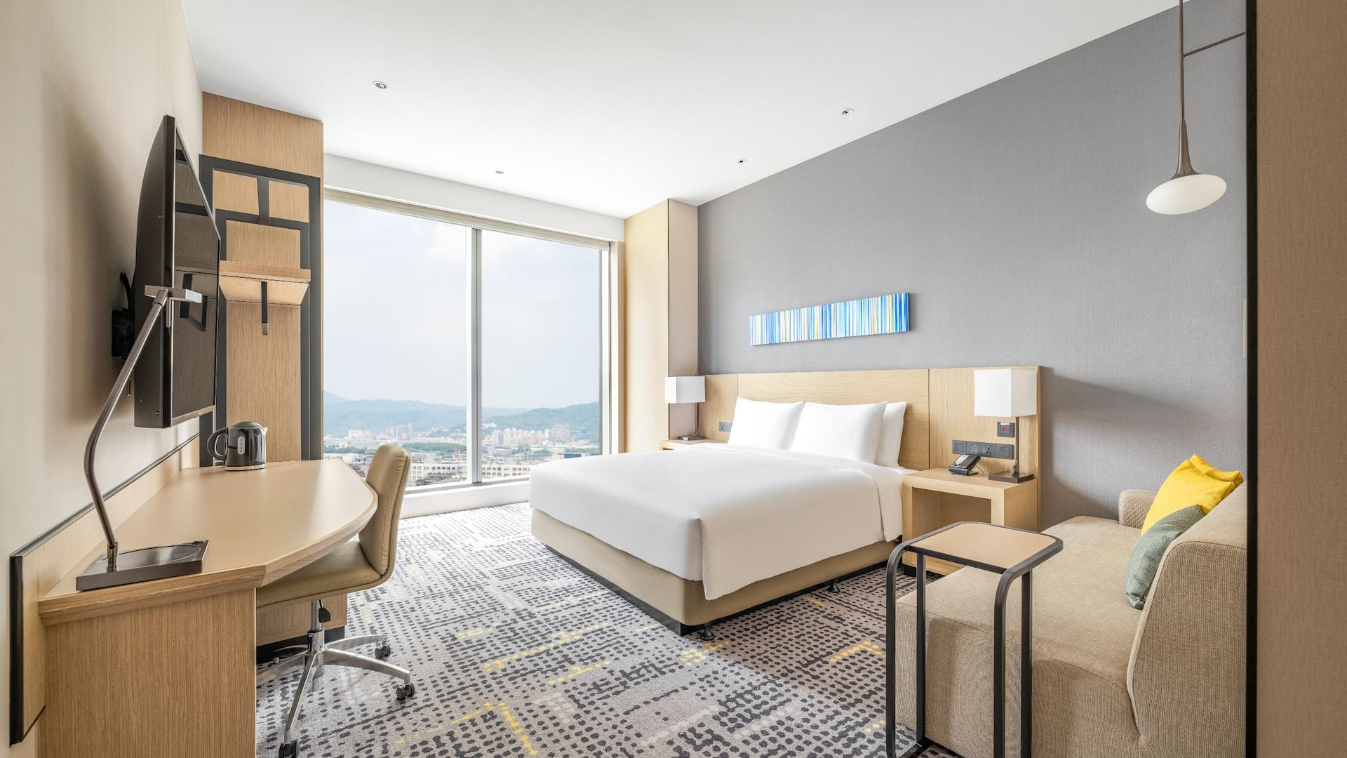 1/4 Hyatt Place New Taipei City Xinzhuang One King Bed