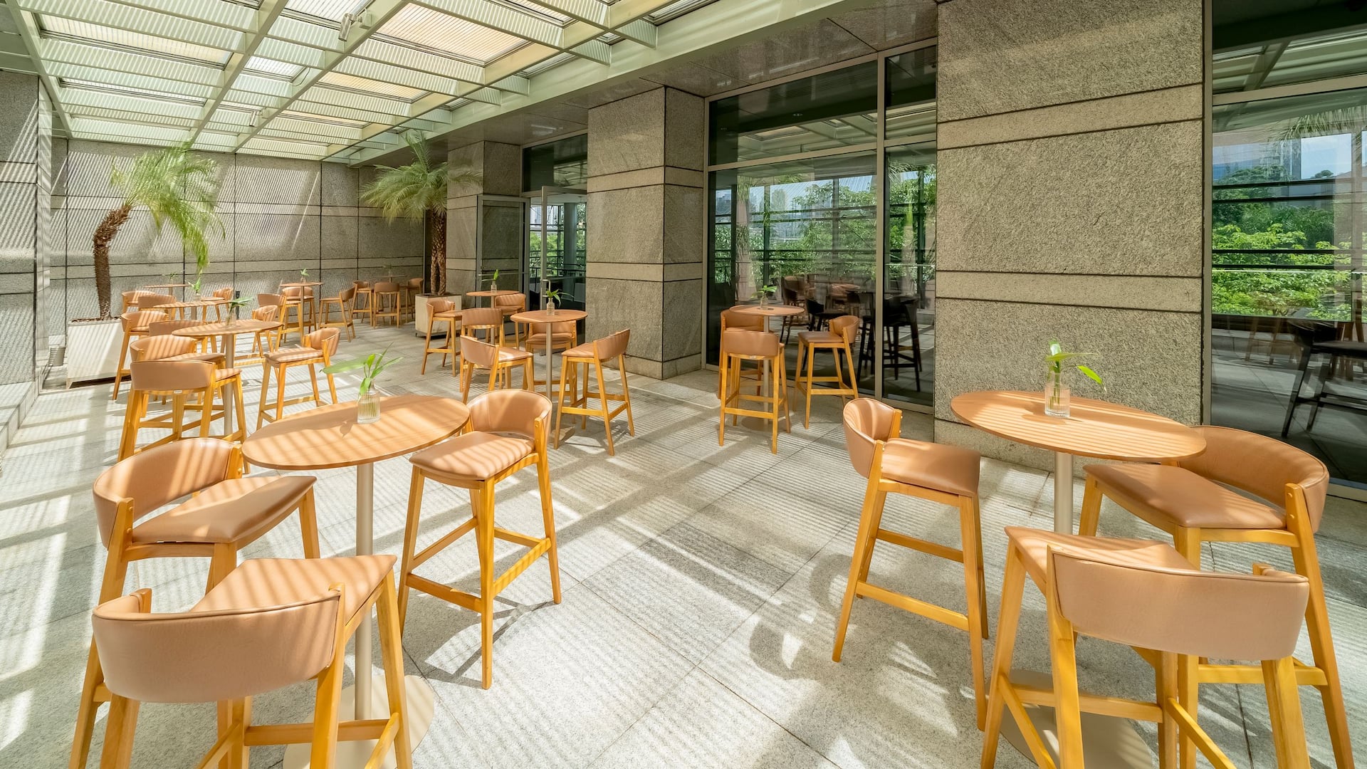1 of 4 Grand Hyatt São Paulo Vista Cocktail Setup Front