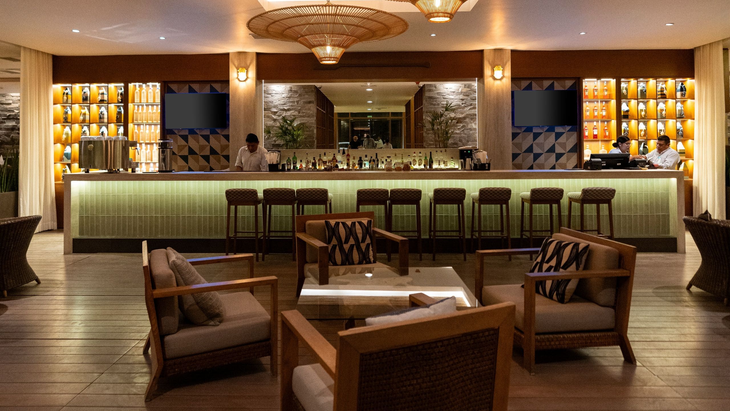 The Legend Paracas Resort Azul Restaurant Bar Area