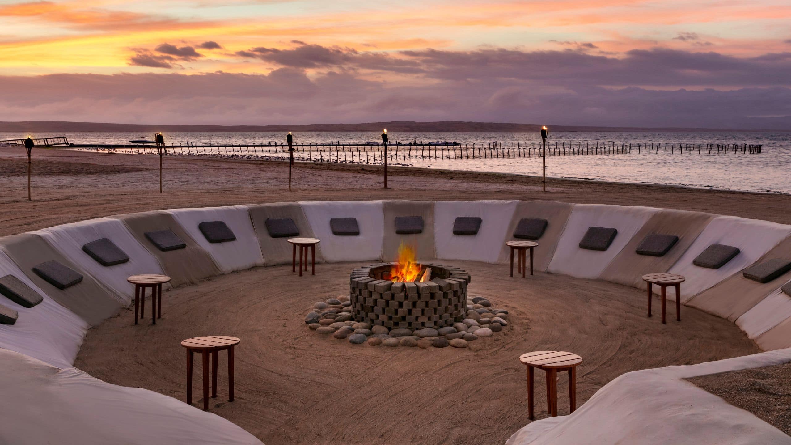 The Legend Paracas Resort Fire Pit