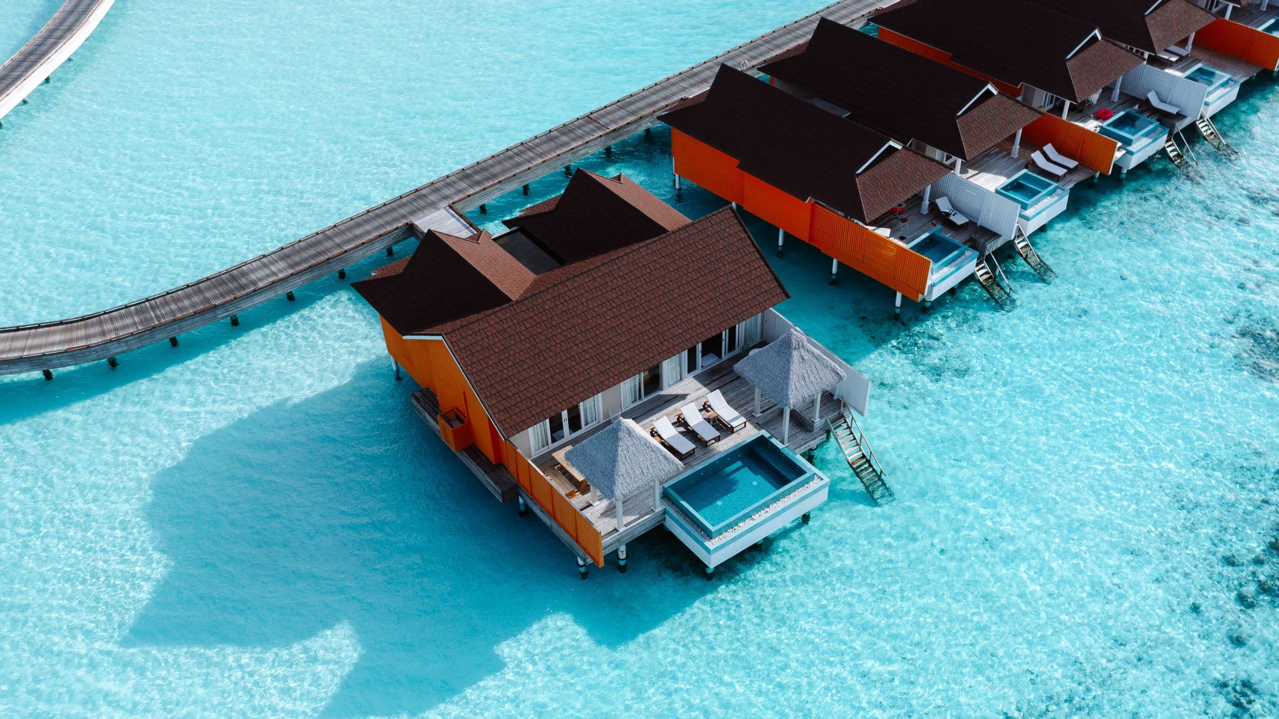 The Standard, Maldives The Standard Residence Aerial View