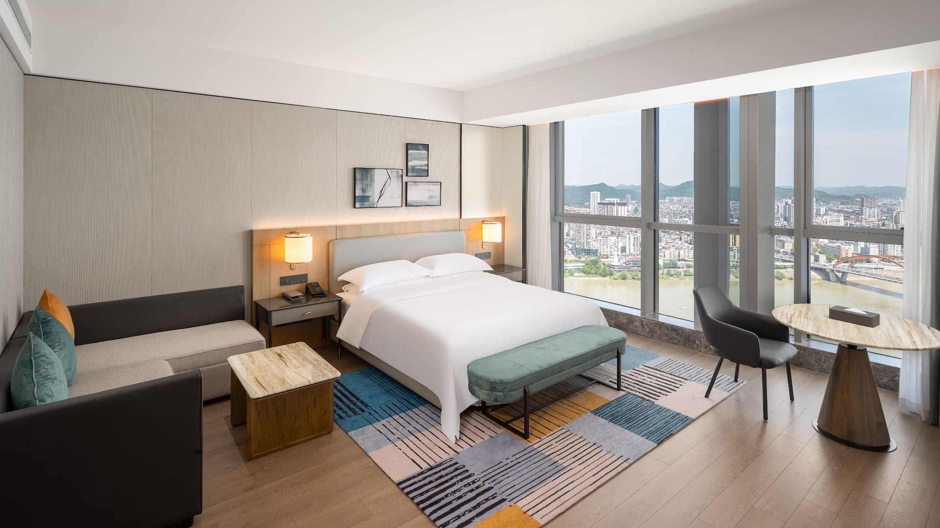 Hyatt Place Nanchong Gaoping King Deluxe River View Room