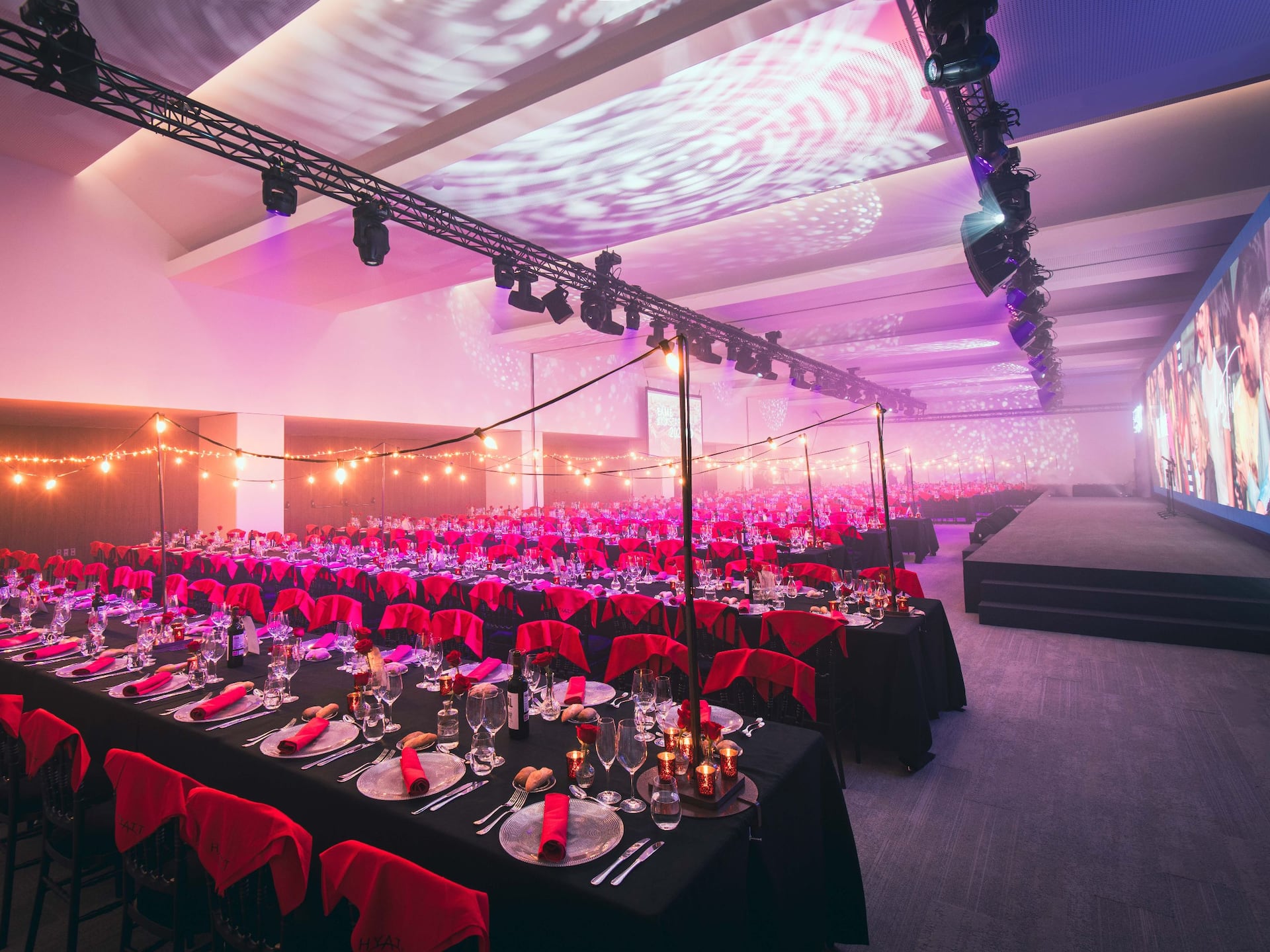 Grand Hyatt Barcelona Living Abc Dinner Set Up