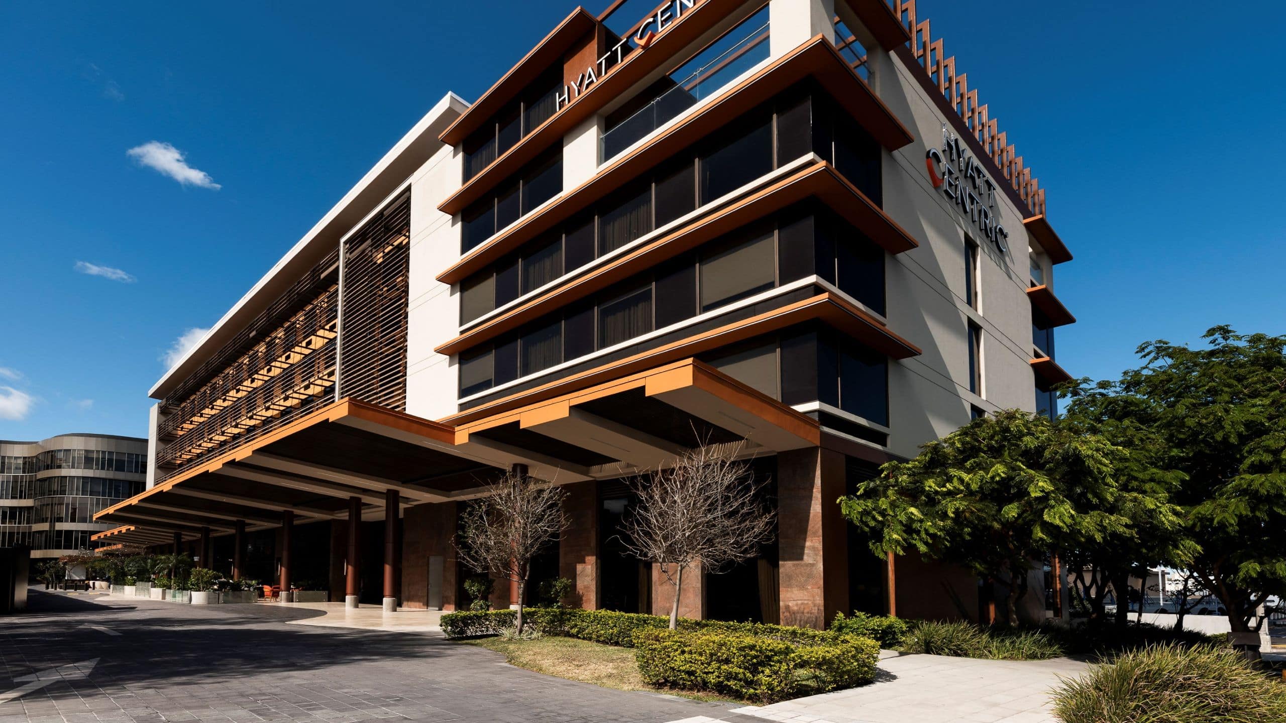 Hyatt Centric San José Escazú Building Entrance