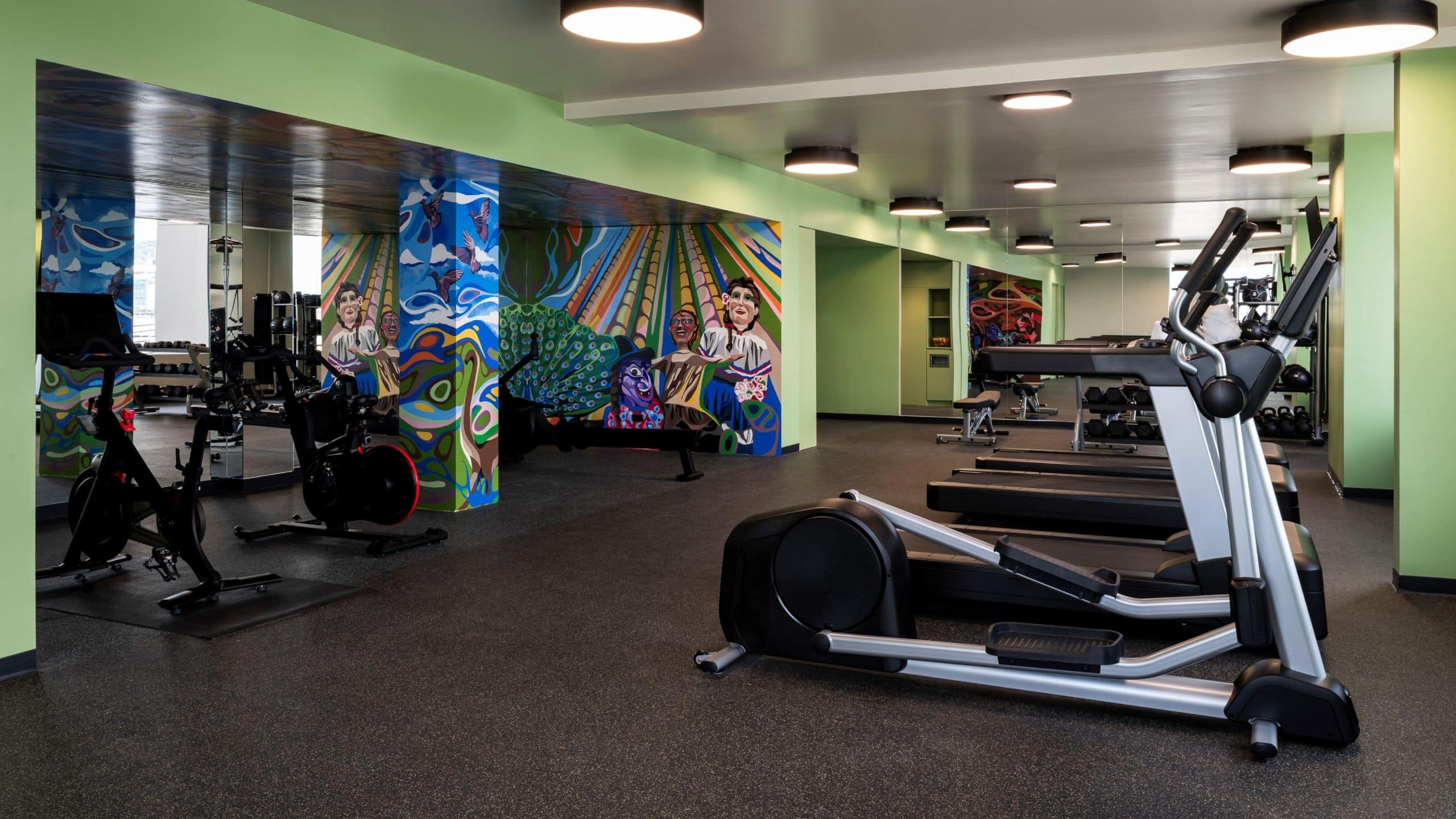 Hyatt Centric San José Escazú Gym Room Equipment