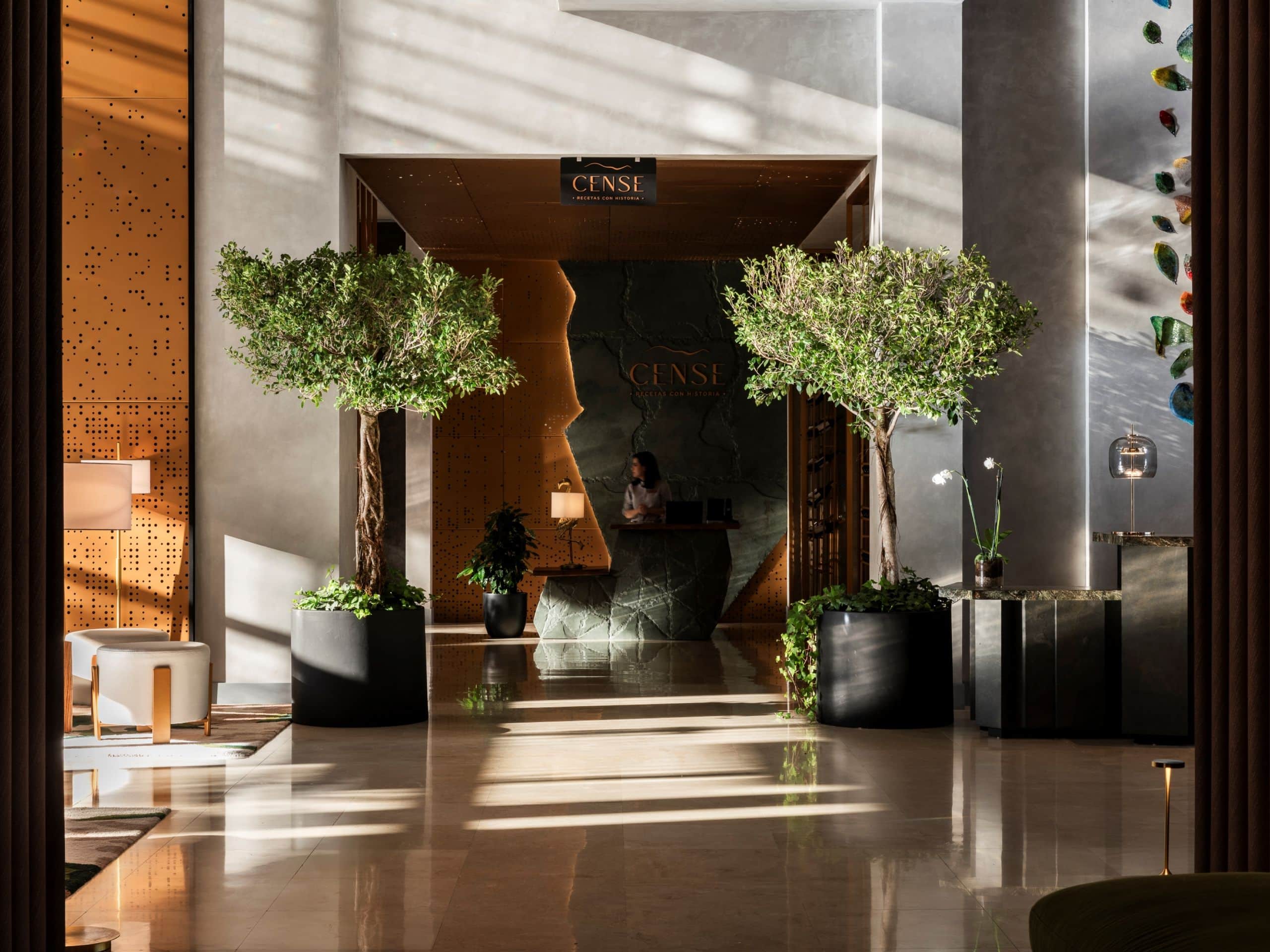 Hyatt Centric San José Escazú Restaurant Cense Entrance Trees