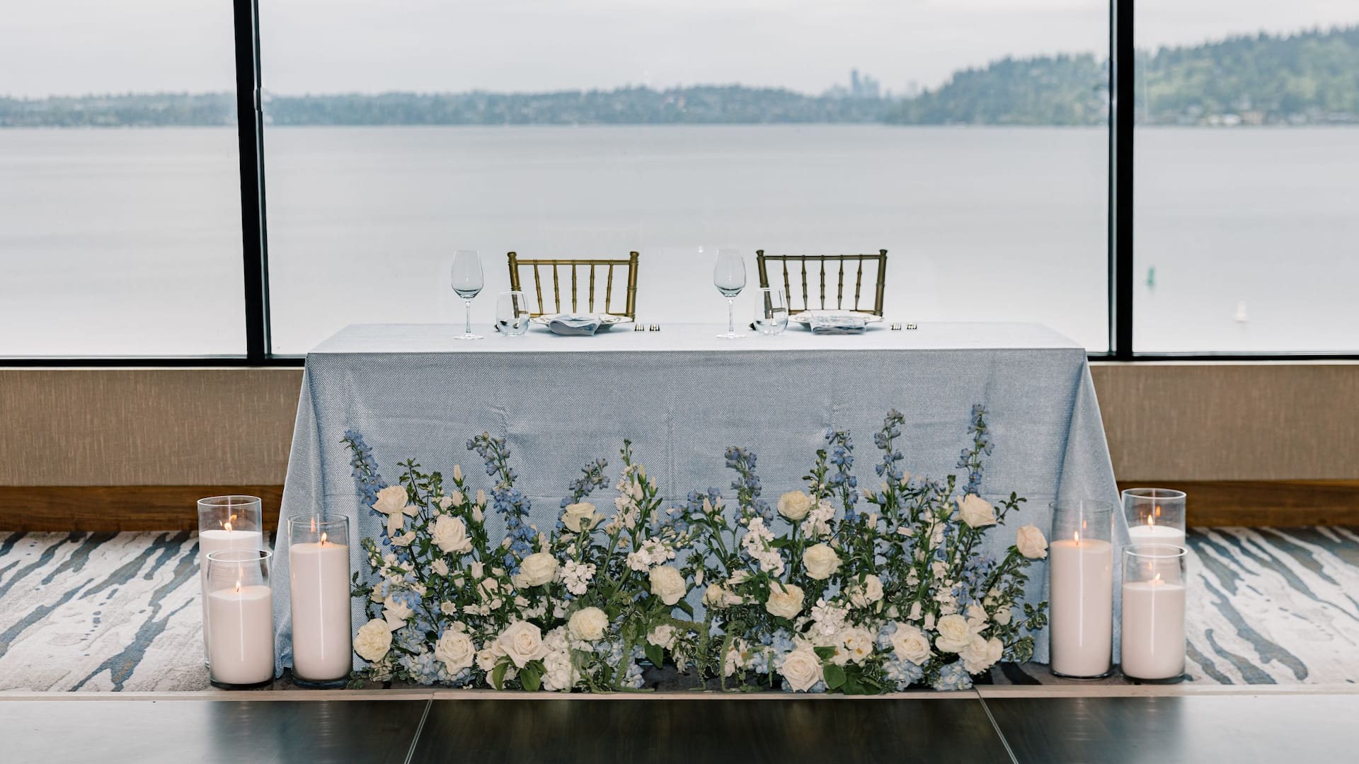 2 of 4 Hyatt Regency Lake Washington at Seattle's Southport Seattle Wedding Sweetheart Table