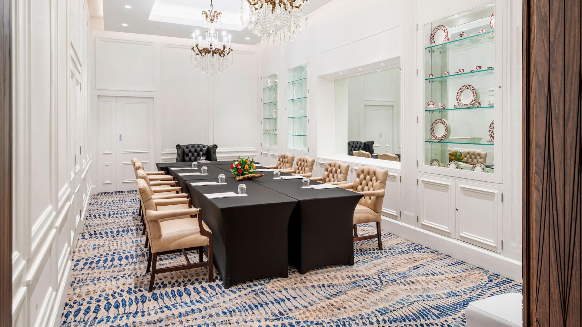 1 of 1 Hyatt Regency Harare The Meikles  Connaught Boardroom Setup