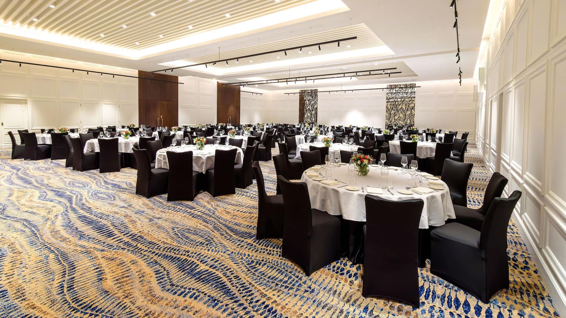 4 of 4 Hyatt Regency Harare The Meikles  Stewarts Room Dinner Setup Wide View