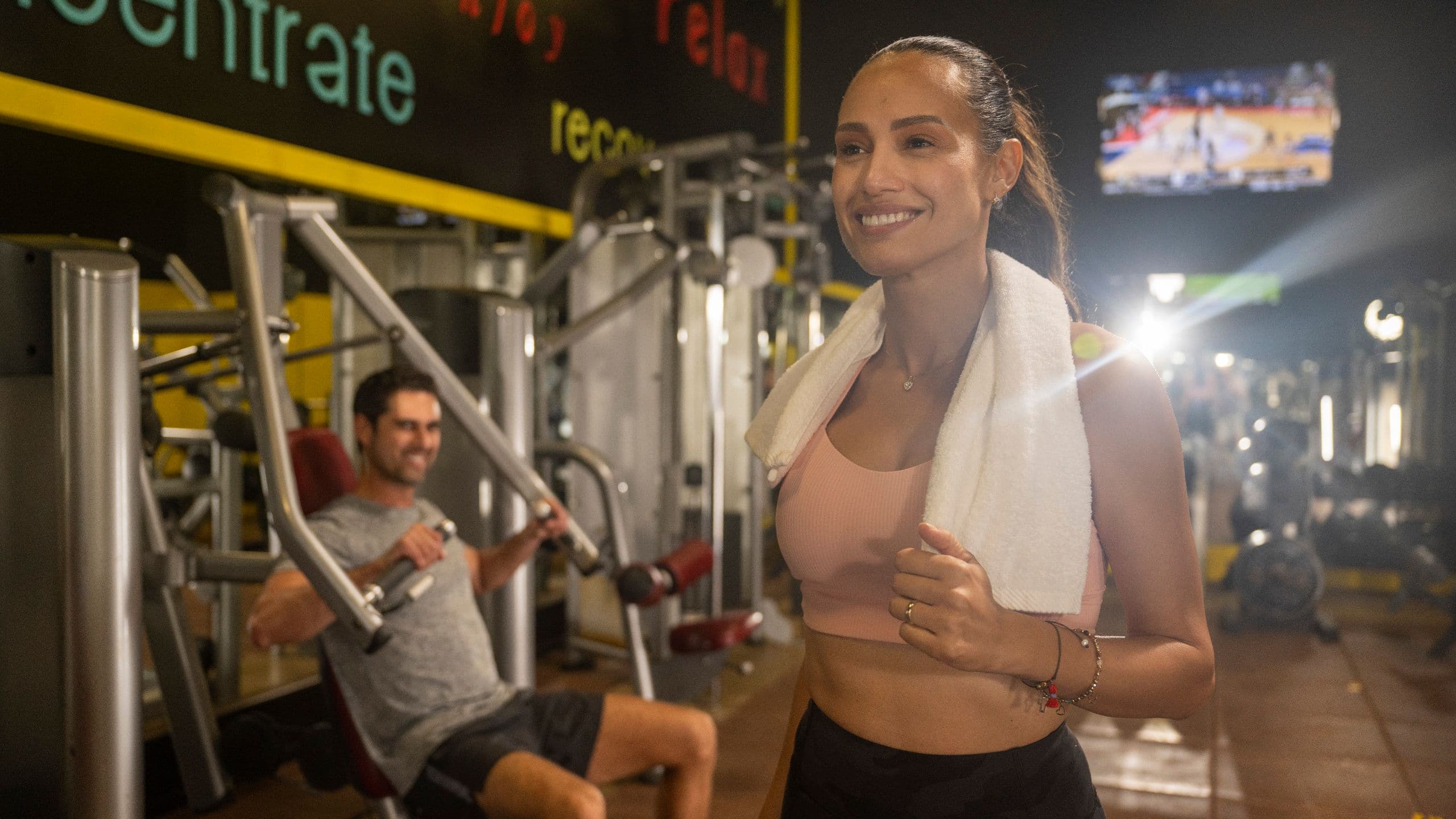 Sunscape Cancun Fitness Center Couple