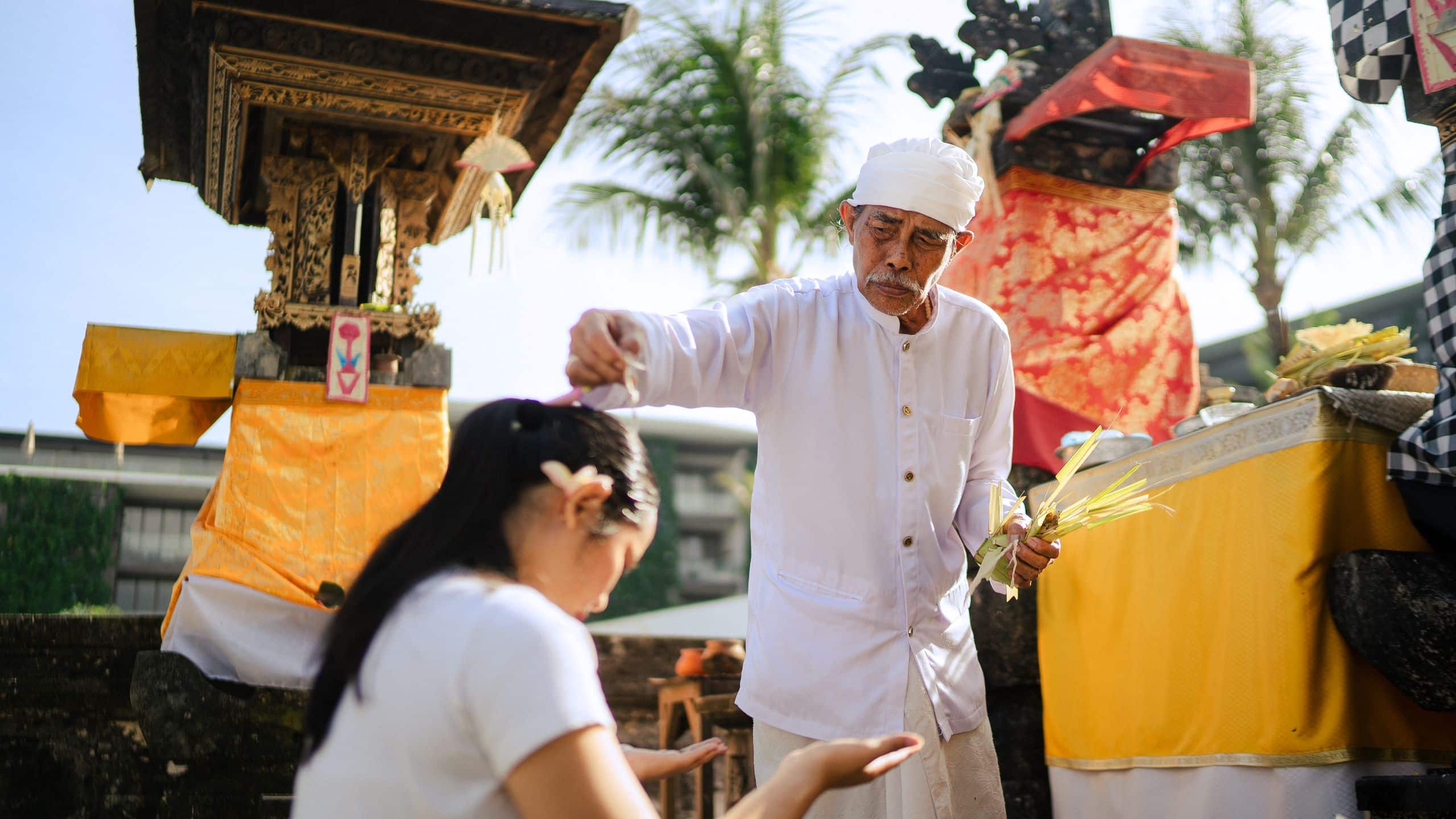 Alila Seminyak Mangku In Temple