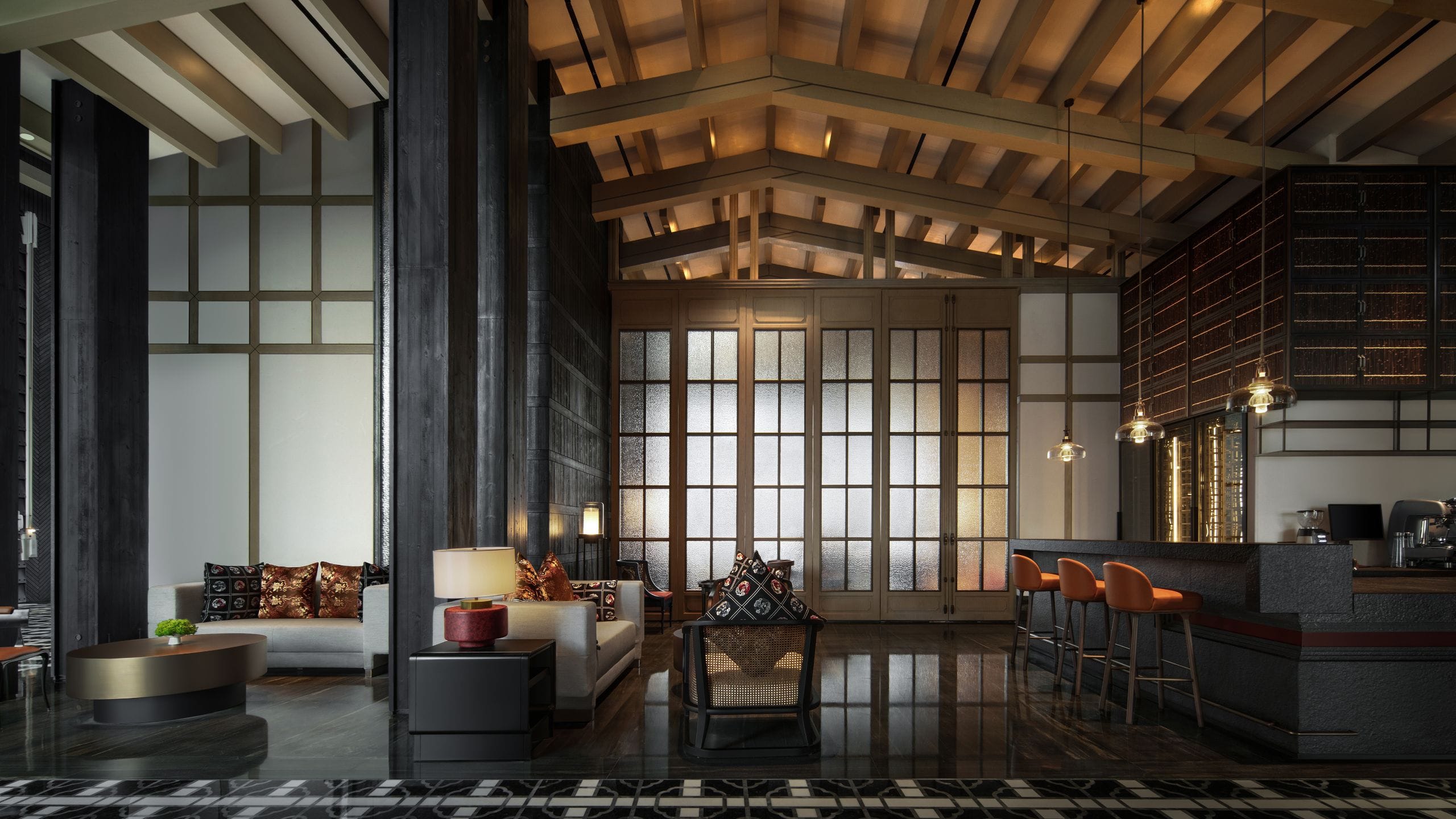 Mumian Chengdu Mu Lounge Overview