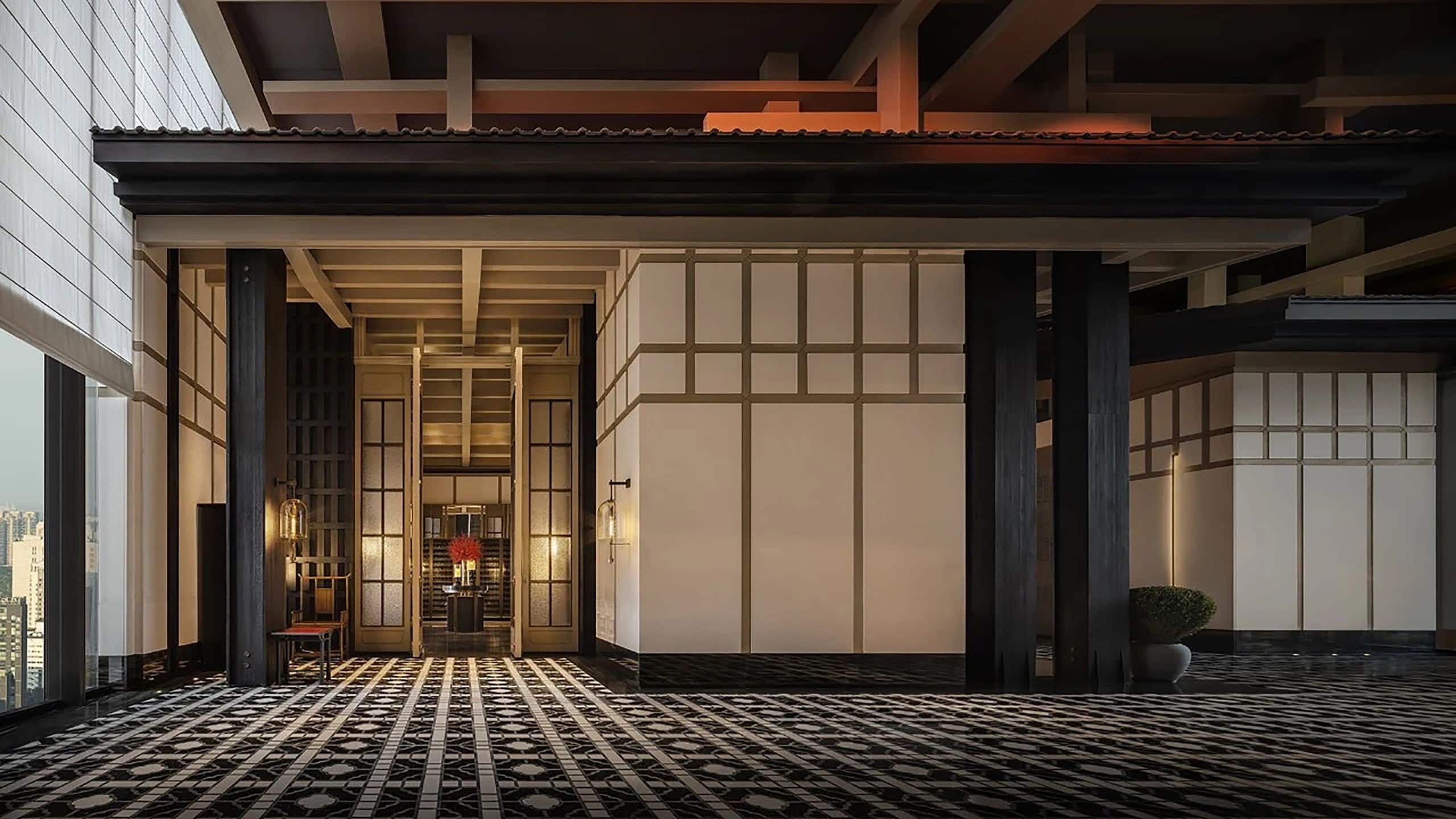 Mumian Chengdu Traditional Chinese Architecture Overall