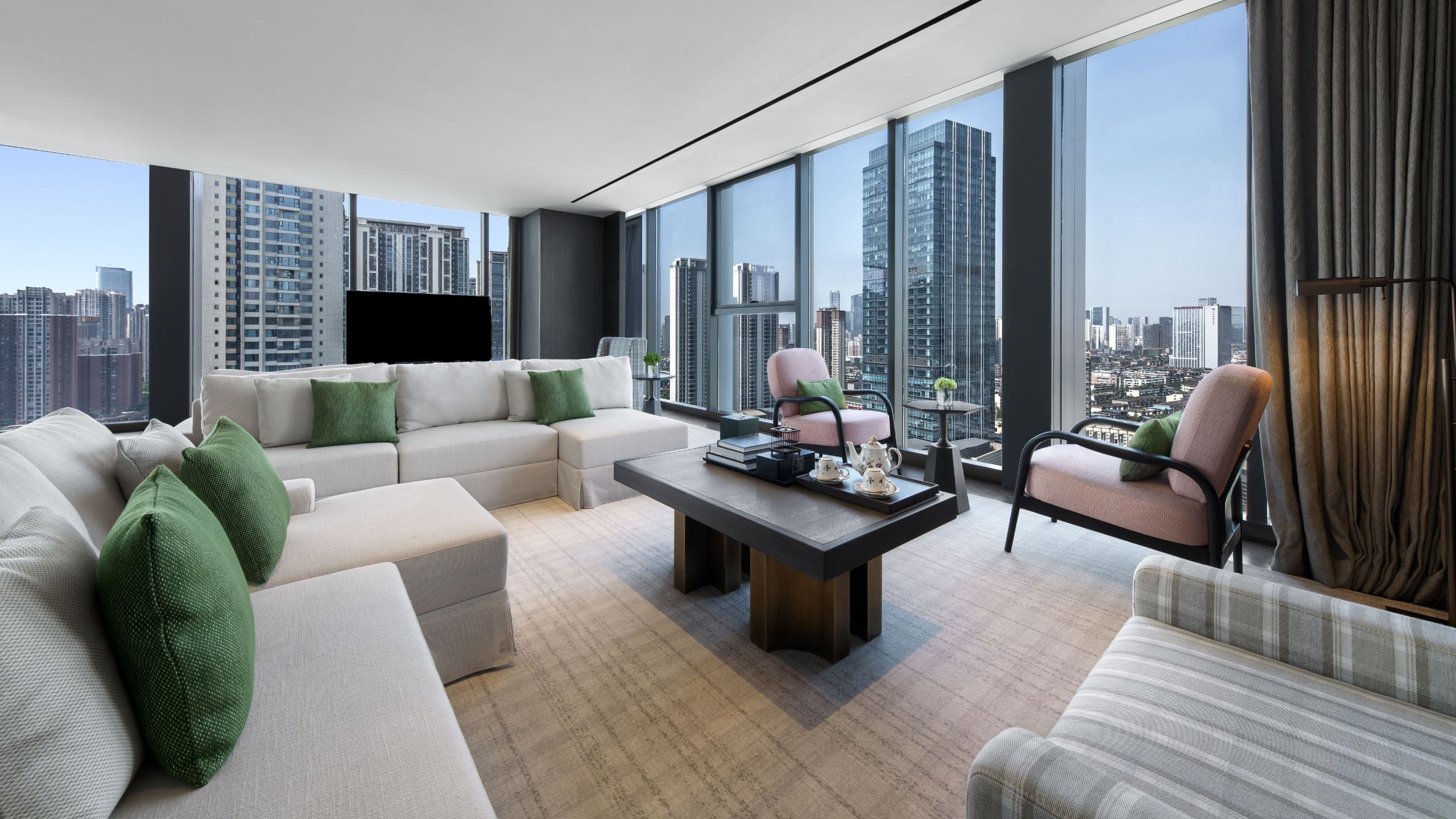 Mumian Chengdu M Suite King Living Room