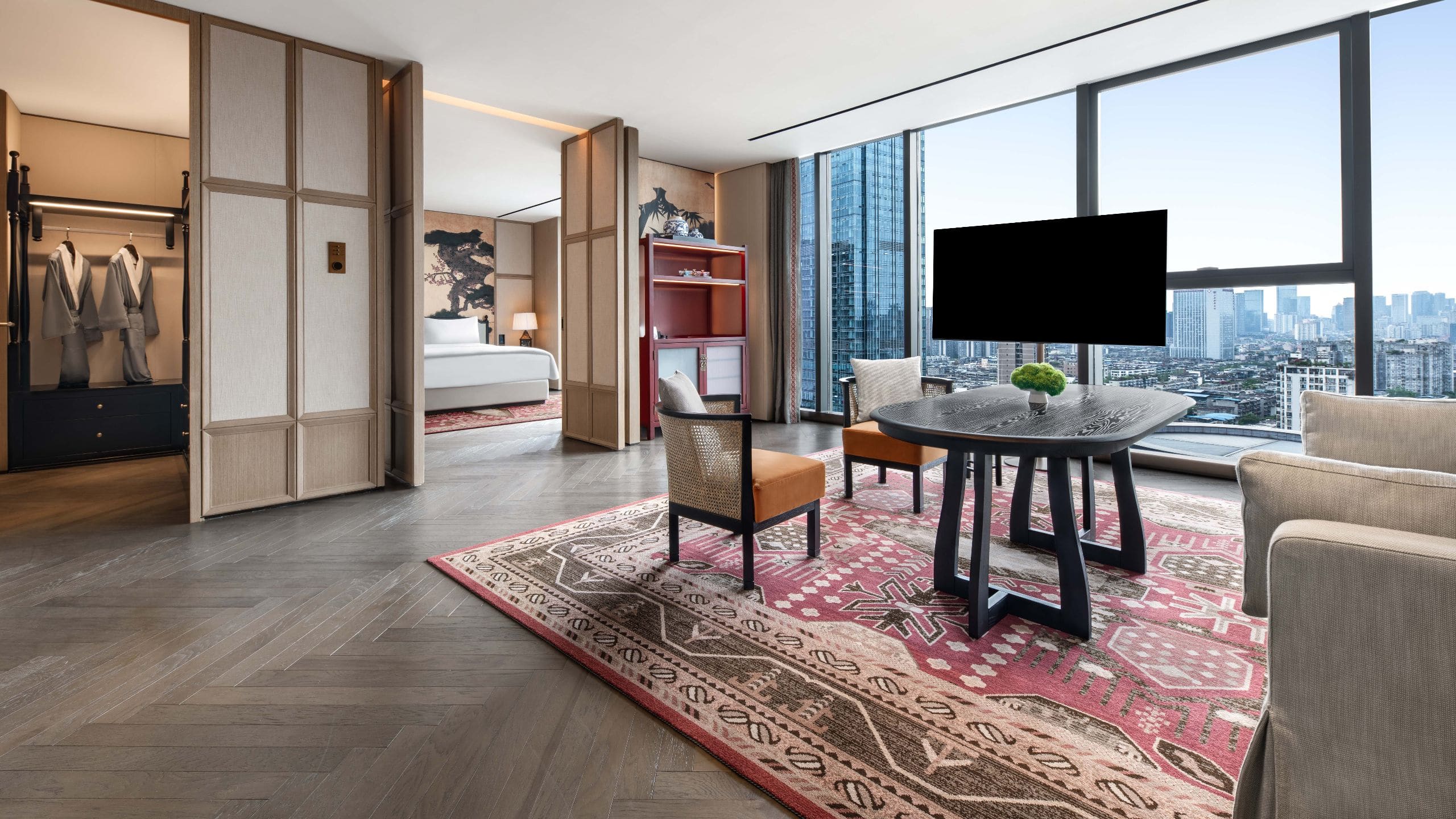 Mumian Chengdu Premier Suite King Living Room