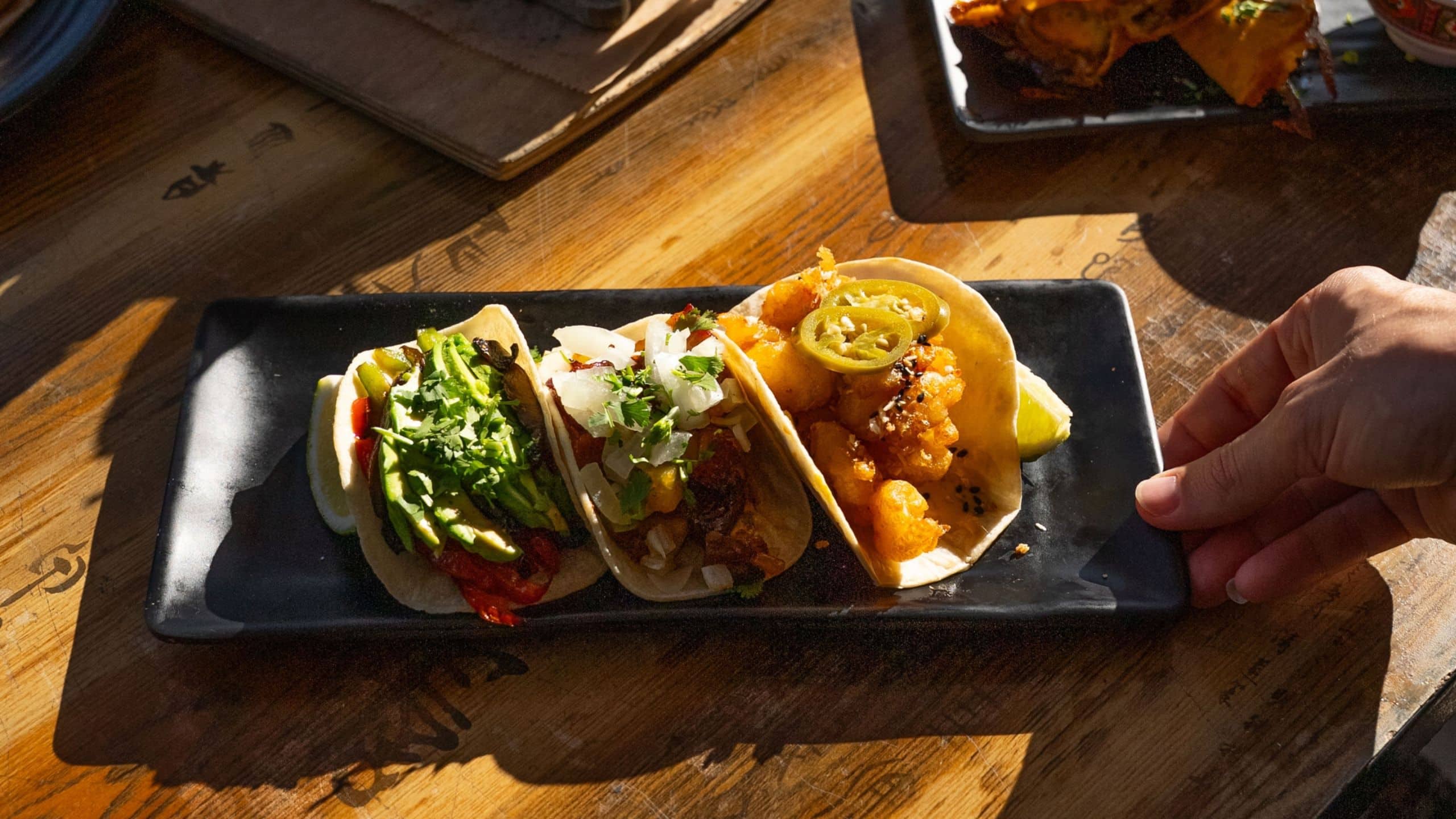 Dream South Beach Naked Taco Food Spread