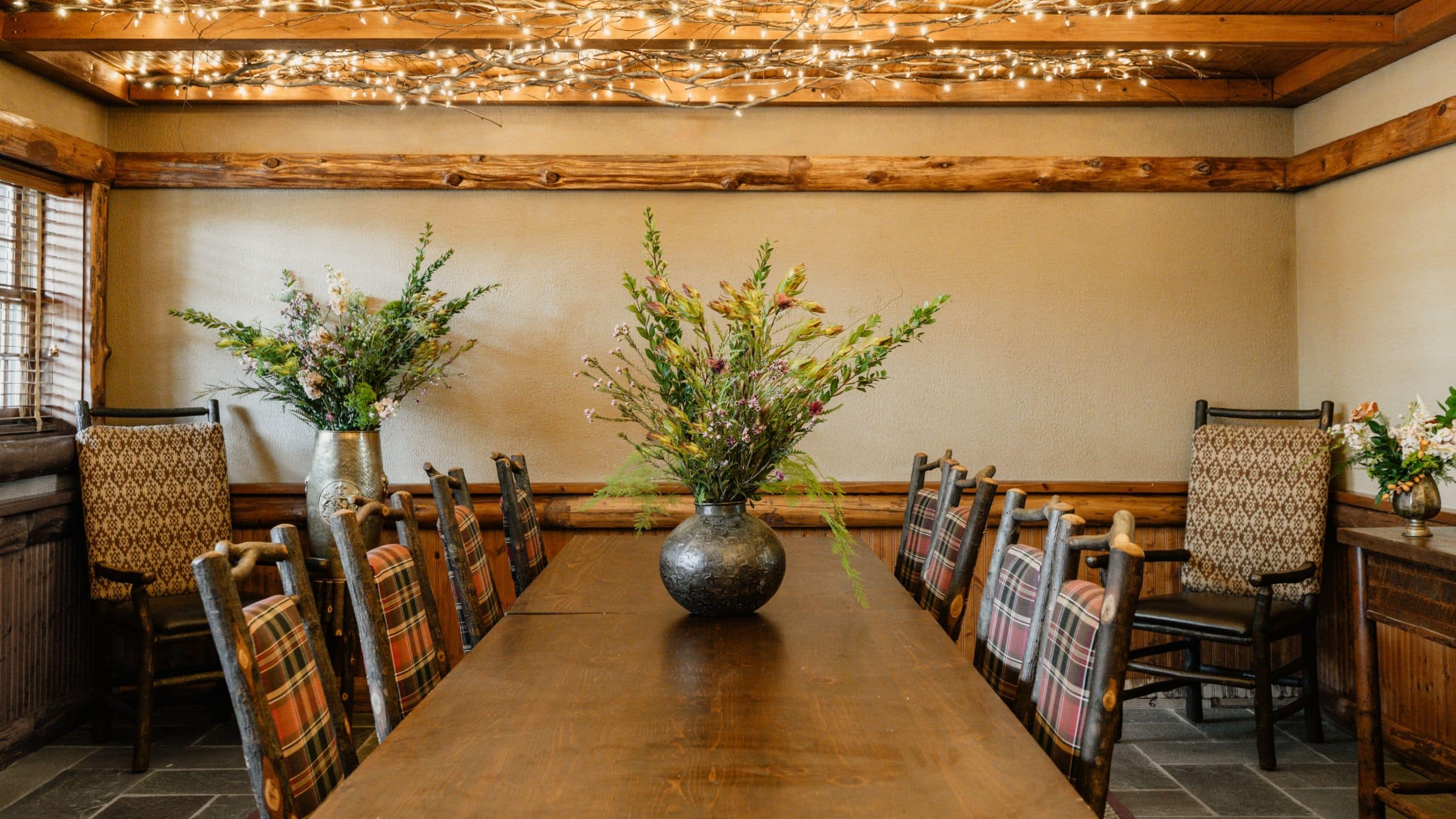 The Chatwal Lodge Meeting Space Greenery