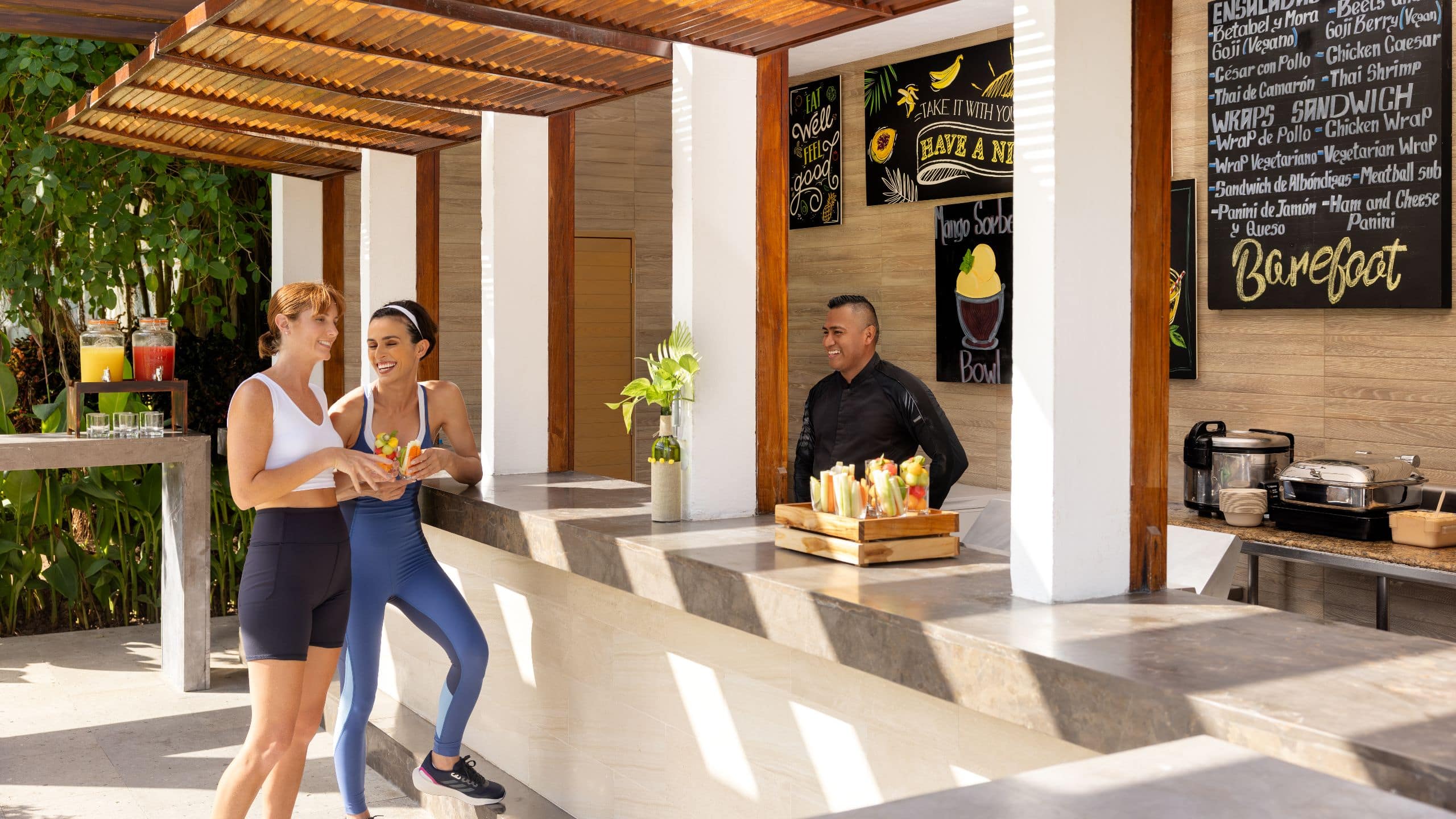 Hyatt Vivid Playa del Carmen Jardin Secreto By Barefoot Healthy Eating