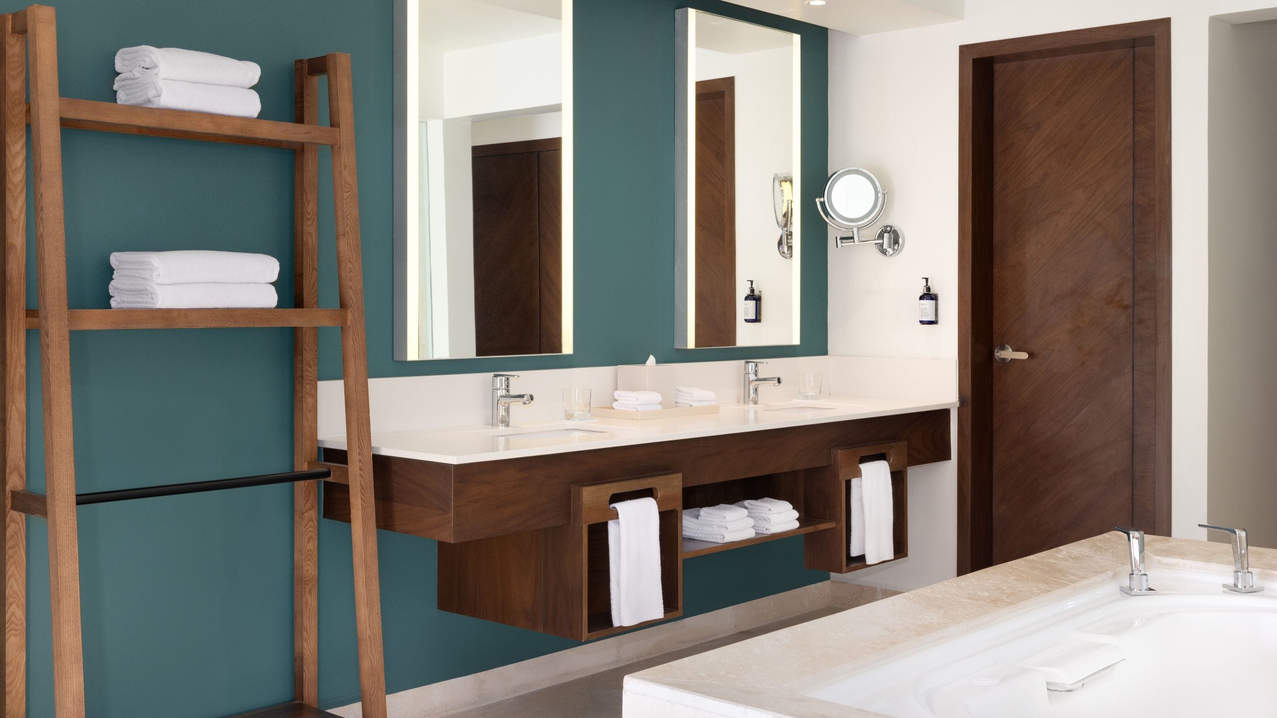 3 of 3 Hyatt Vivid Playa del Carmen Presidential Suite Chichen Bathroom