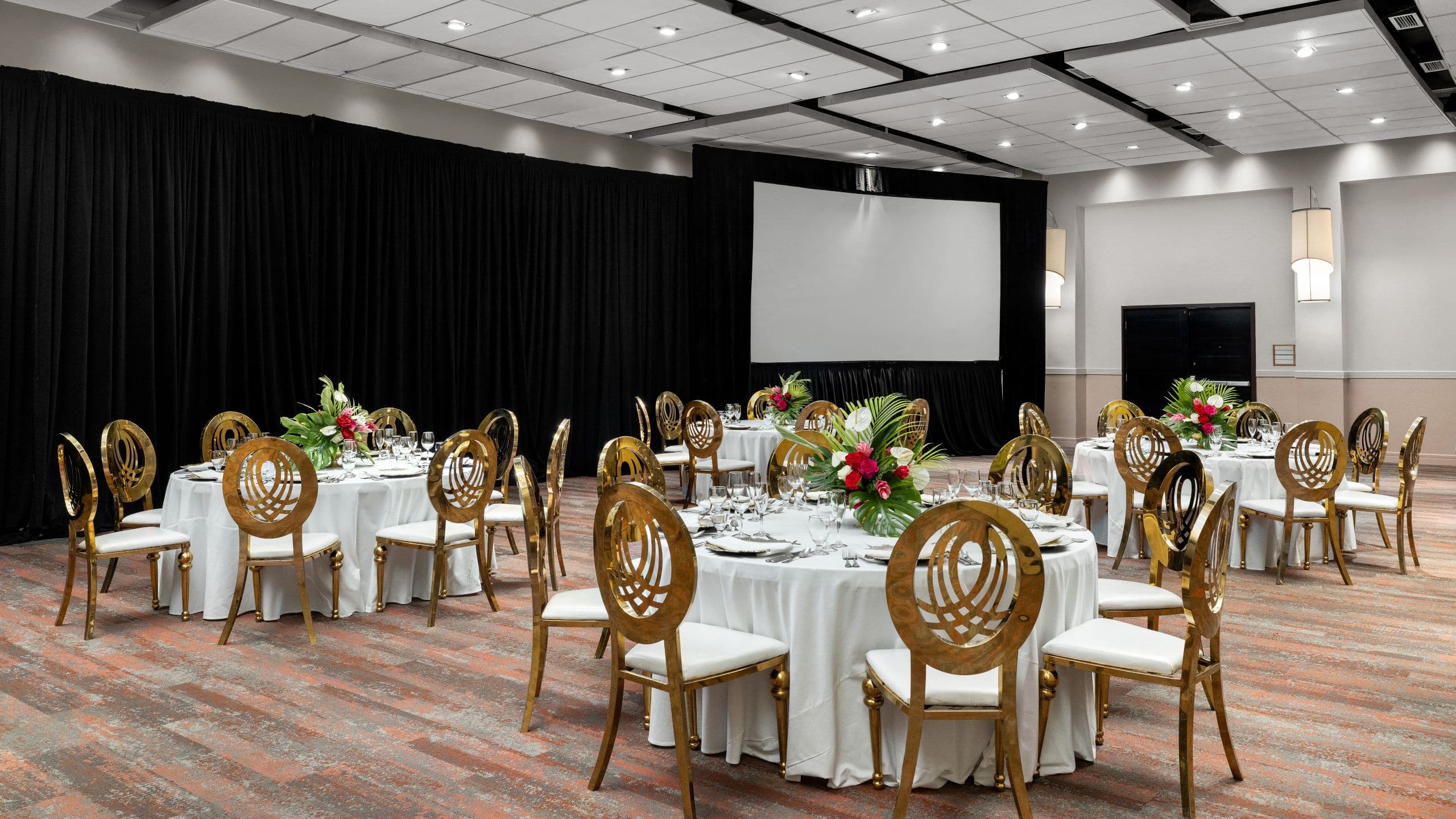 Dreams Rose Hall Ballroom Tables Small Banquet Area
