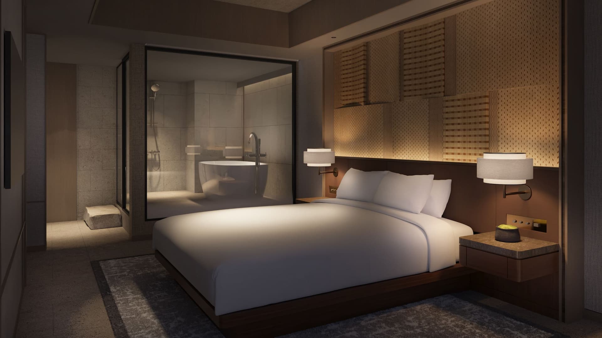 2 de 3 Grand Hyatt Fukuoka Hakata Suite King Bedroom