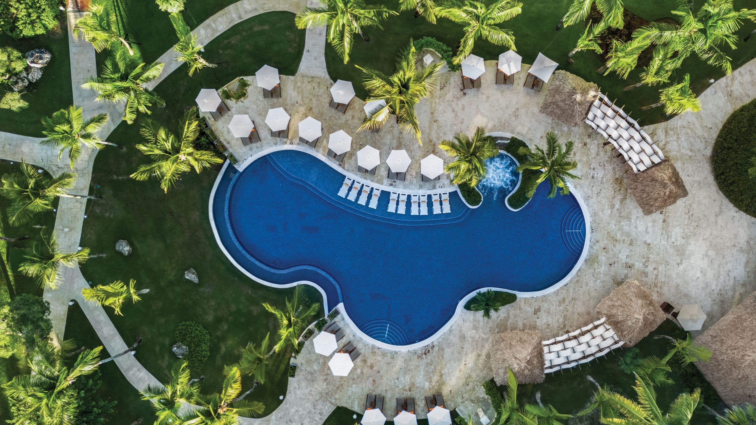 Dreams Bayahibe La Romana Aerial Family Pool