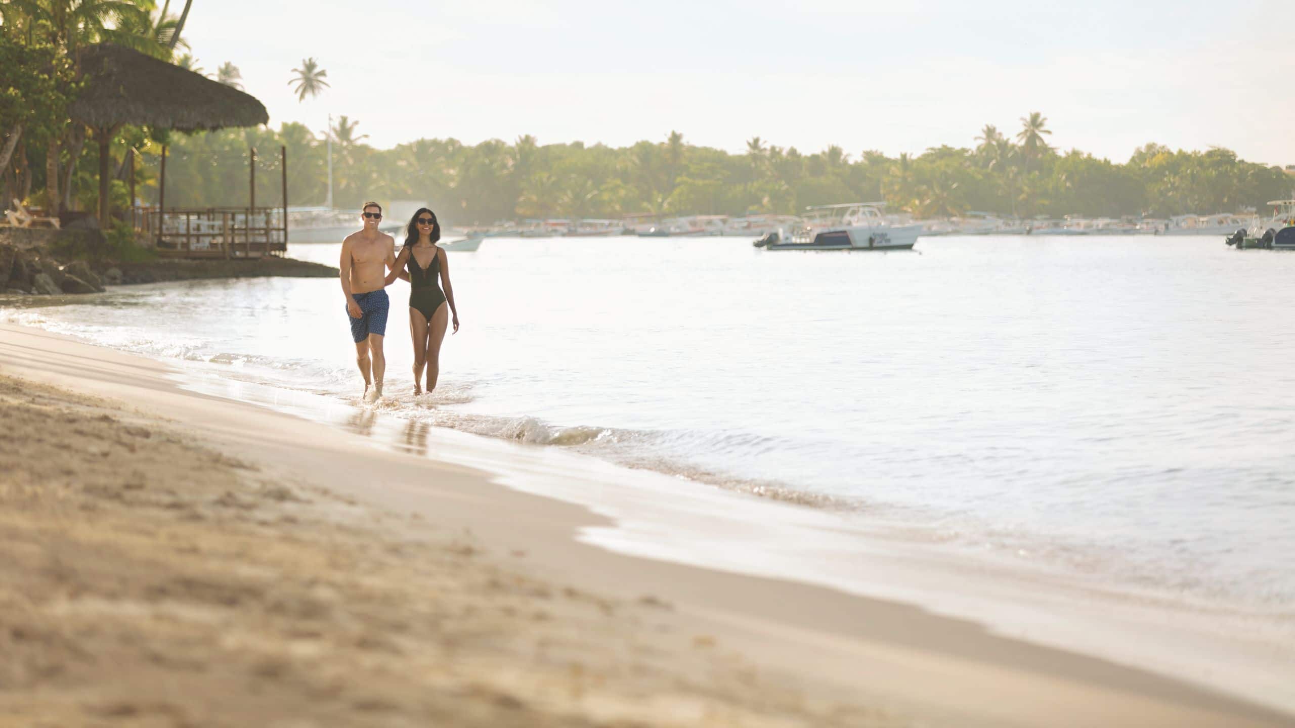 Secrets Bayahibe La Romana Beach Couple Distance