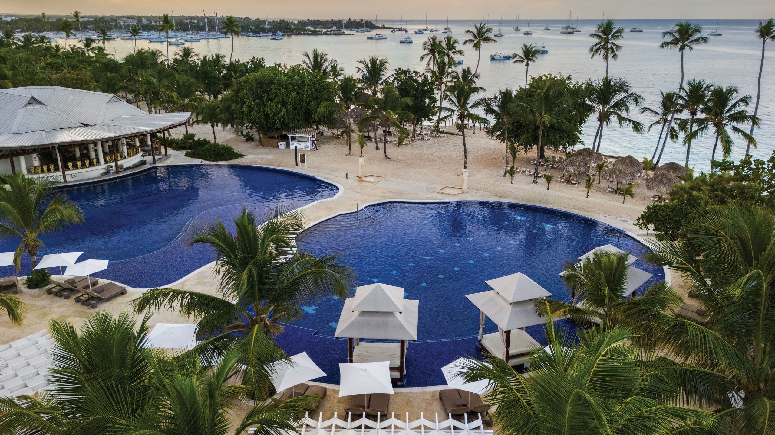 Secrets Bayahibe La Romana Infinity Pool Aerial